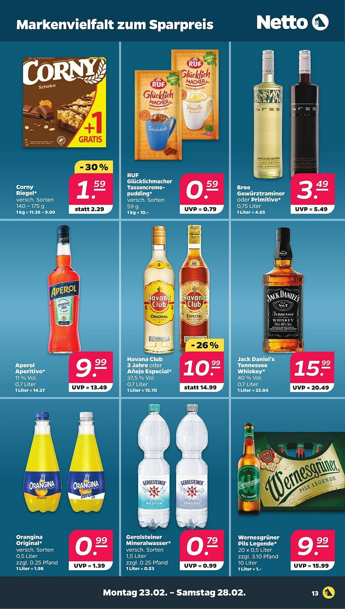 NETTO Prospekt von 23. Februar bis 28. Februar 2026 - Prospekt seite 13