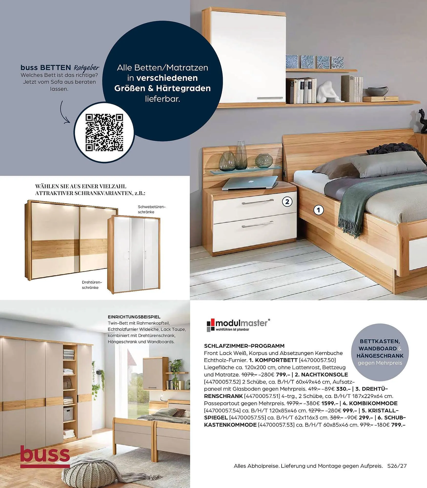 Möbel Buss Prospekt von 20. März bis 31. März 2025 - Prospekt seite 26