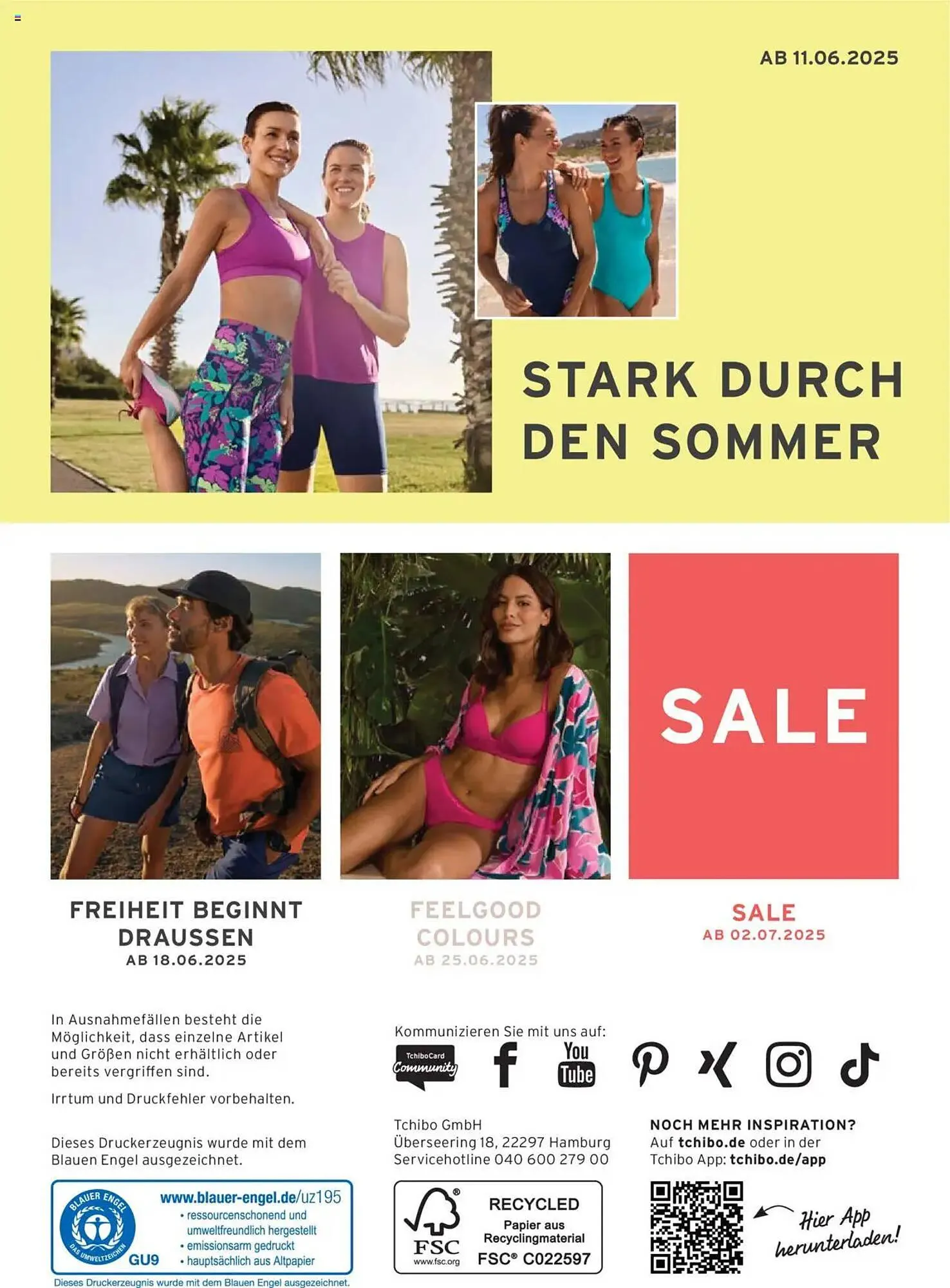 Tchibo Prospekt von 4. Juni bis 25. Juni 2025 - Prospekt seite 20