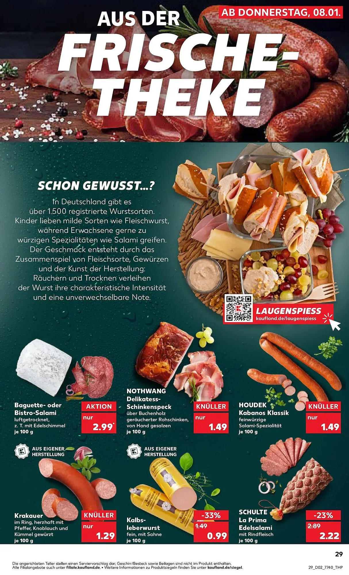 Kaufland Prospekt von 11. Januar bis 14. Januar 2026 - Prospekt seite 29