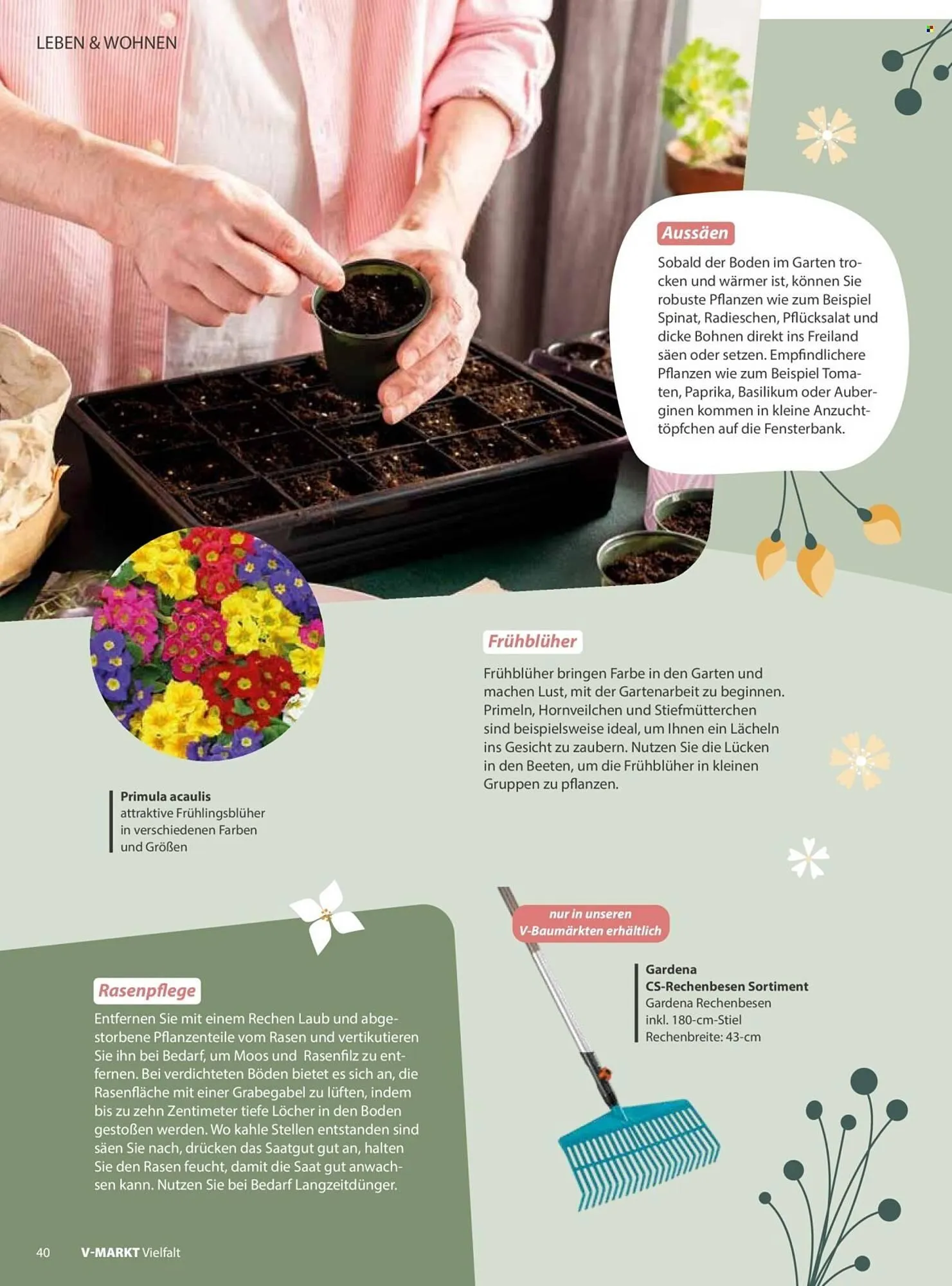 V Markt Magazin von 1. März bis 30. April 2026 - Prospekt seite 40
