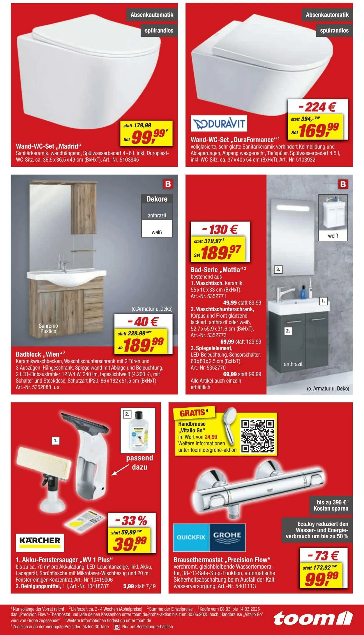 toom Baumarkt Aktueller Prospekt von 31. März bis 14. April 2025 - Prospekt seite 15