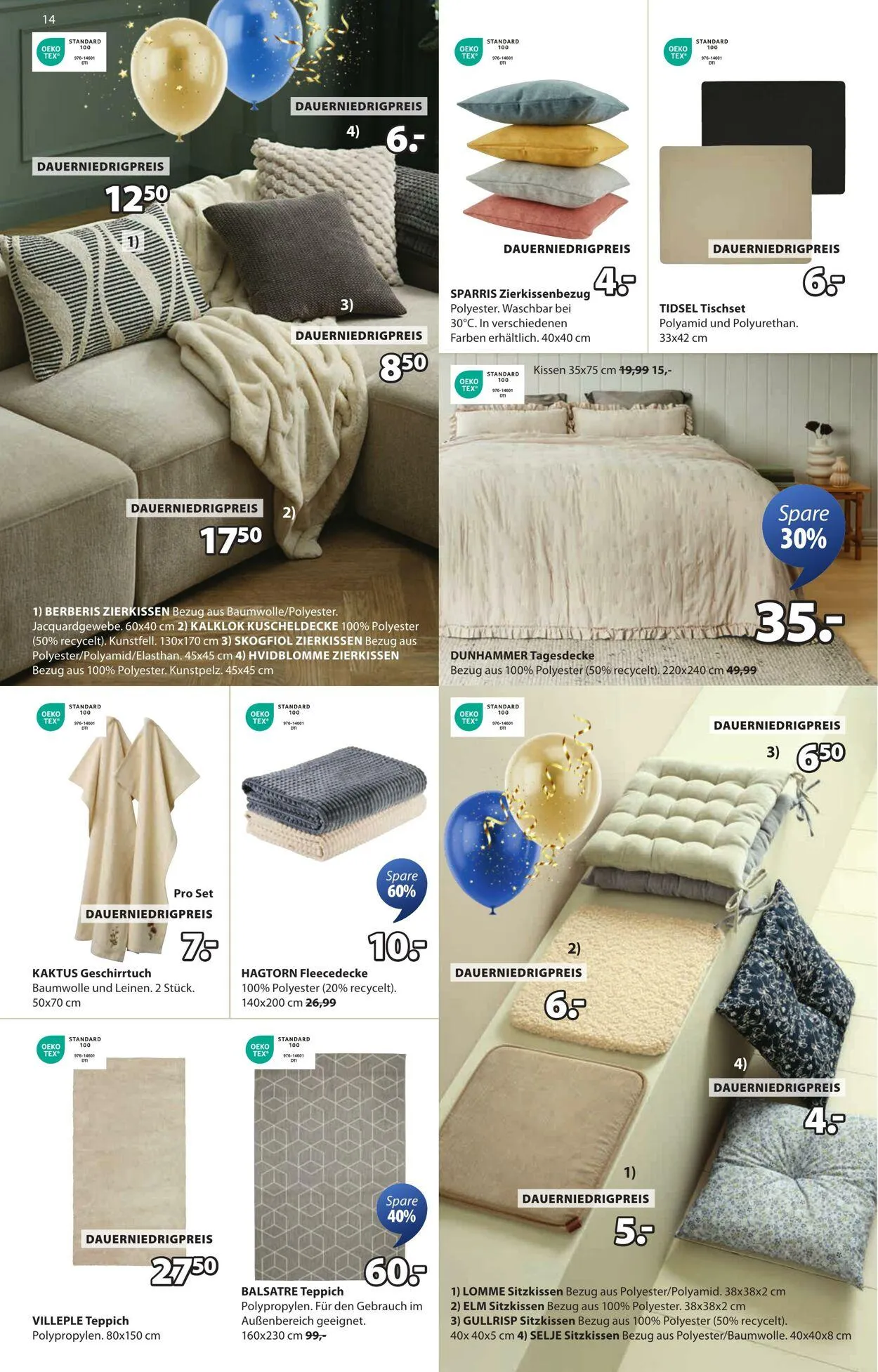 JYSK von 29. September bis 6. Oktober 2025 - Prospekt seite 15