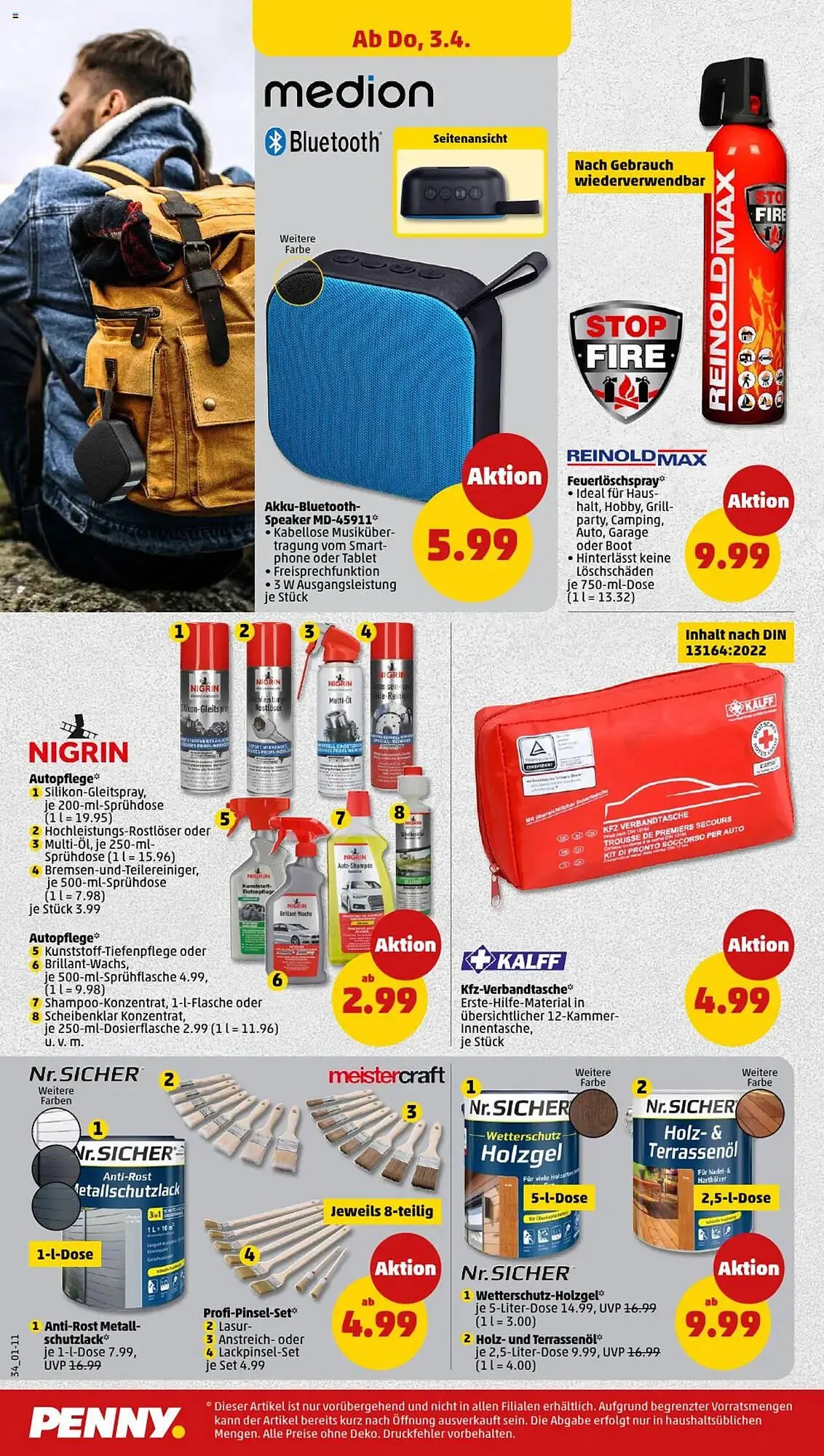 PENNY Prospekt von 31. März bis 5. April 2025 - Prospekt seite 34