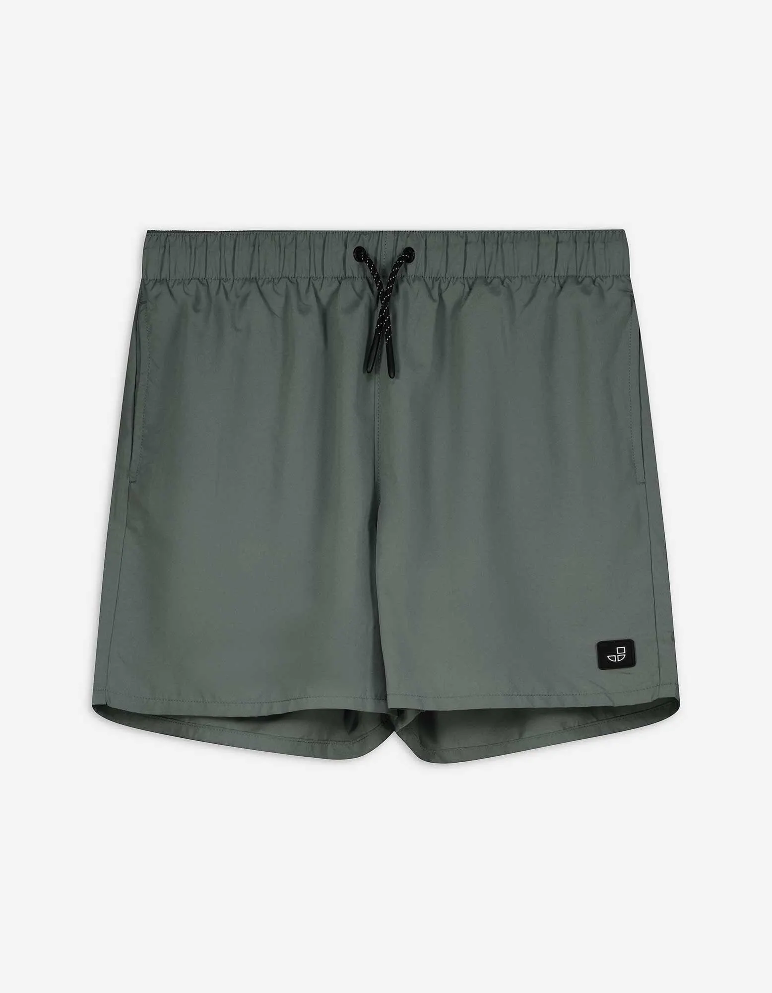 Badehose - einfarbig - dunkelgrün