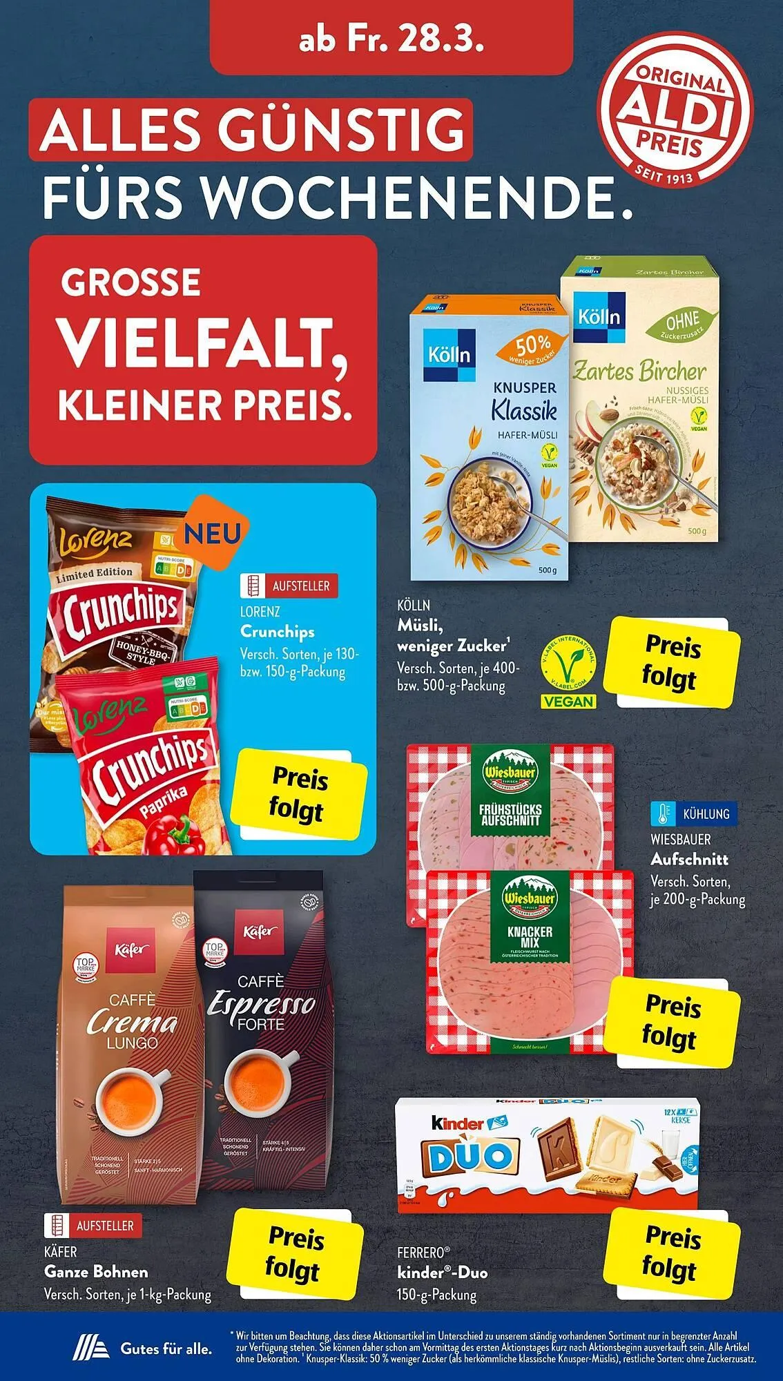 Aldi Süd Prospekt von 24. März bis 30. März 2025 - Prospekt seite 19
