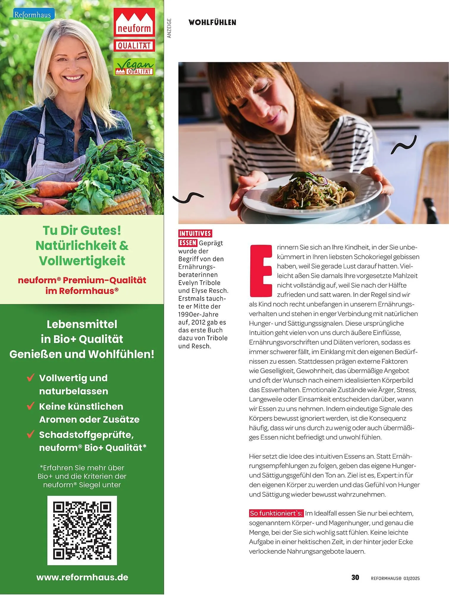 Reformhaus Prospekt von 1. März bis 31. März 2025 - Prospekt seite 30