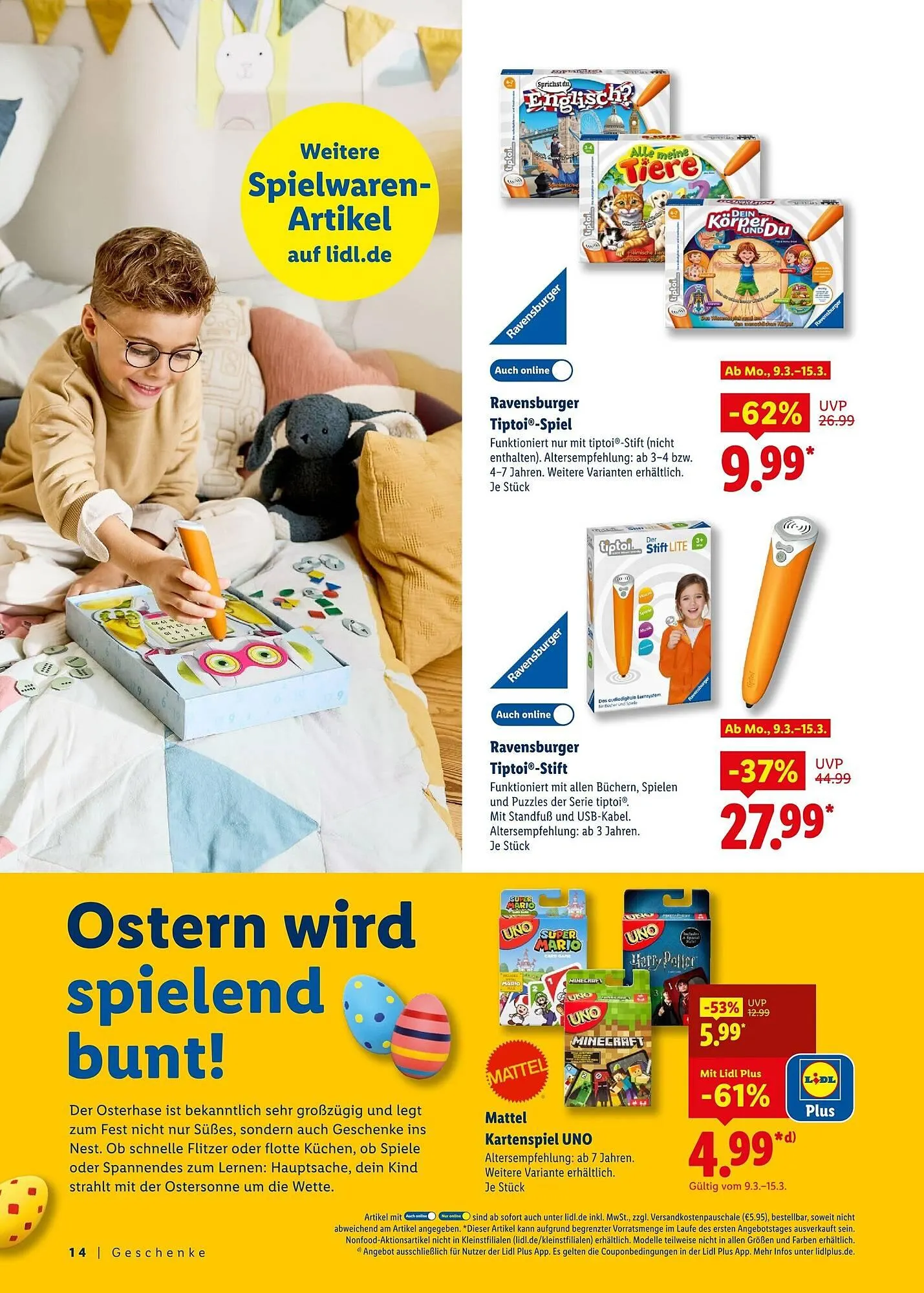 Lidl Prospekt von 8. März bis 4. April 2026 - Prospekt seite 14