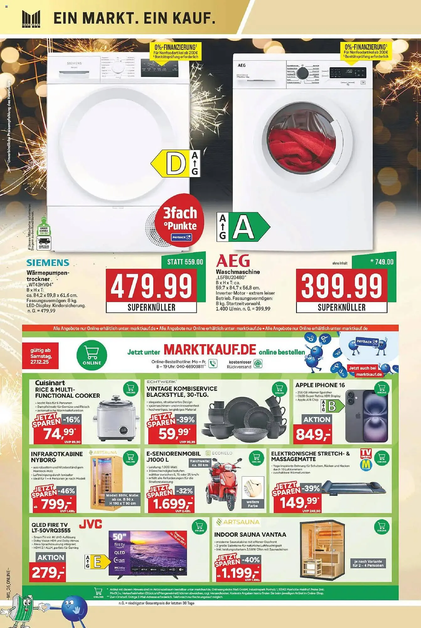 Marktkauf Prospekt von 29. Dezember bis 3. Januar 2026 - Prospekt seite 26