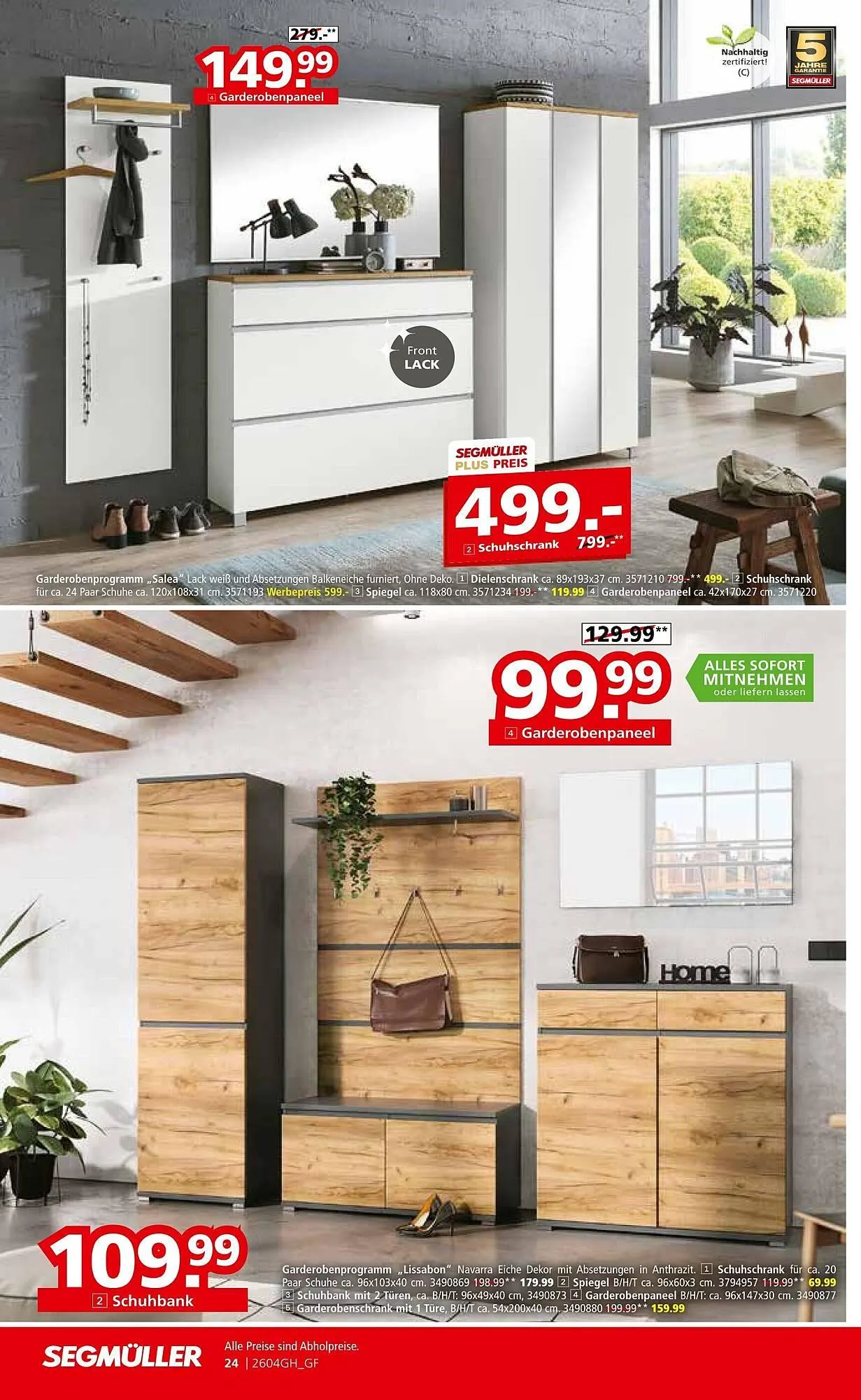 Segmüller Prospekt von 4. April bis 25. April 2026 - Prospekt seite 40