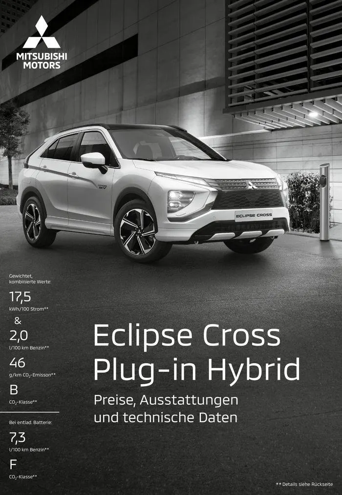 Mitsubishi Prospekt von 16. April bis 16. April 2025 - Prospekt seite 1