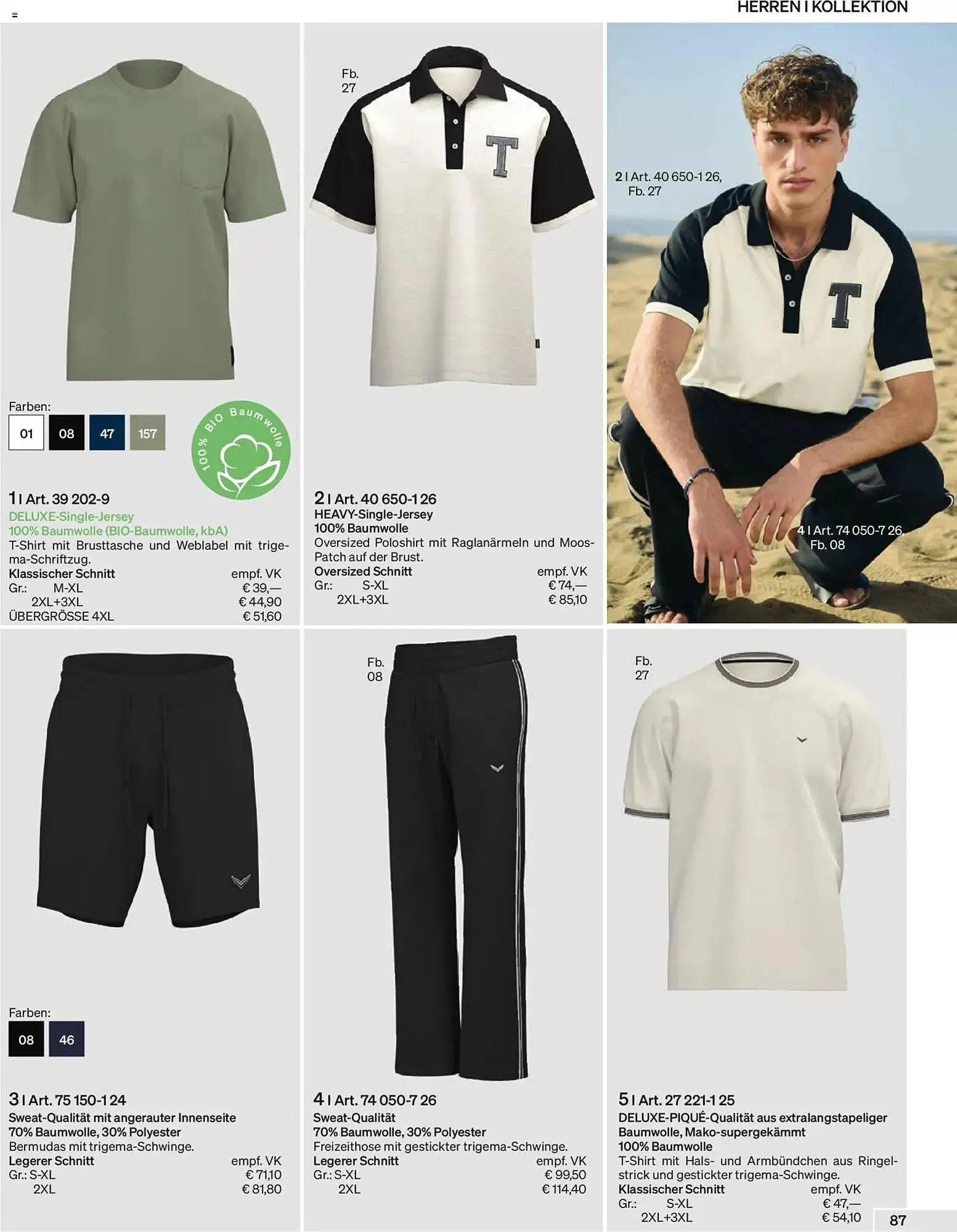 Trigema Prospekt von 1. Februar bis 31. August 2026 - Prospekt seite 87