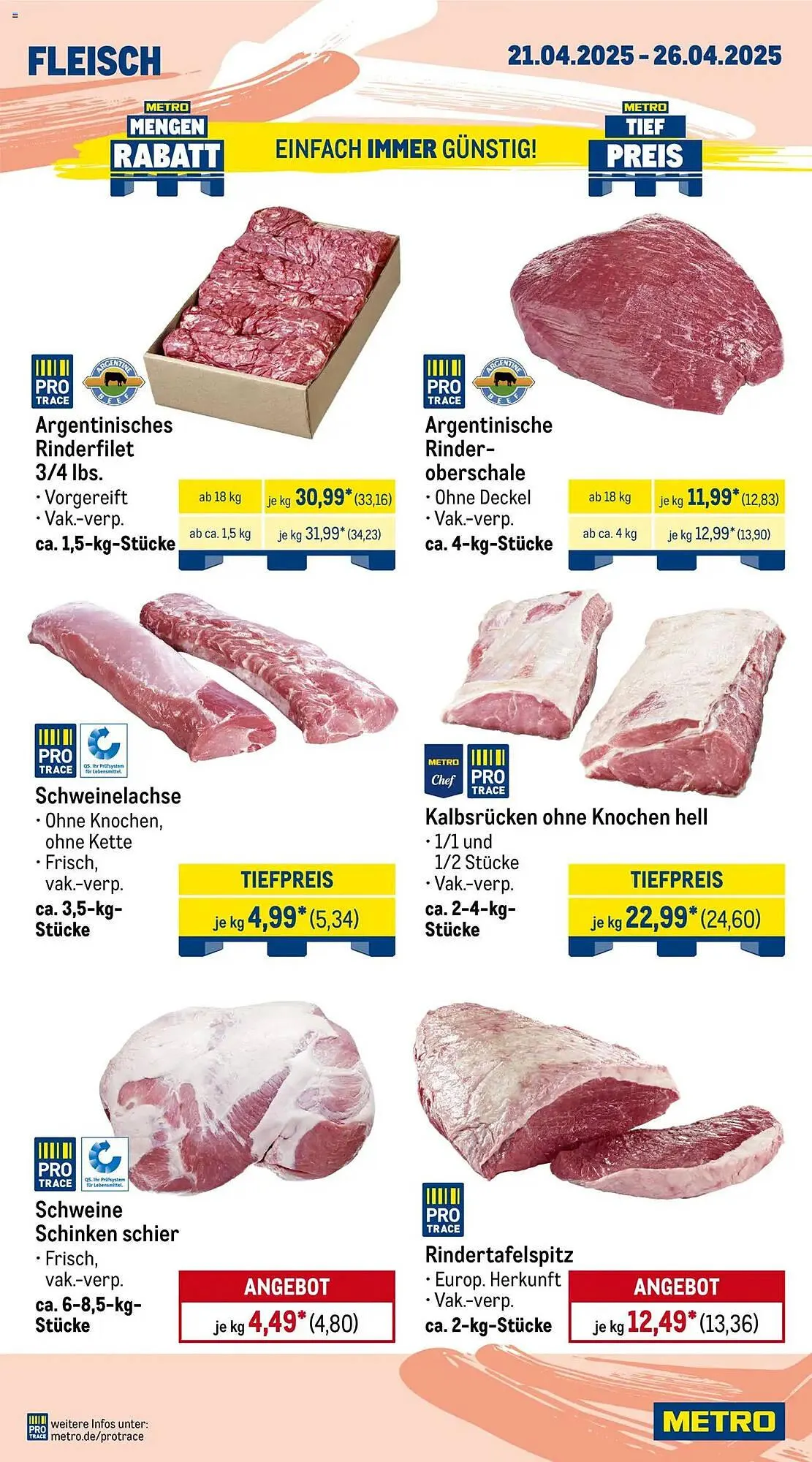 METRO Prospekt von 21. April bis 26. April 2025 - Prospekt seite 2