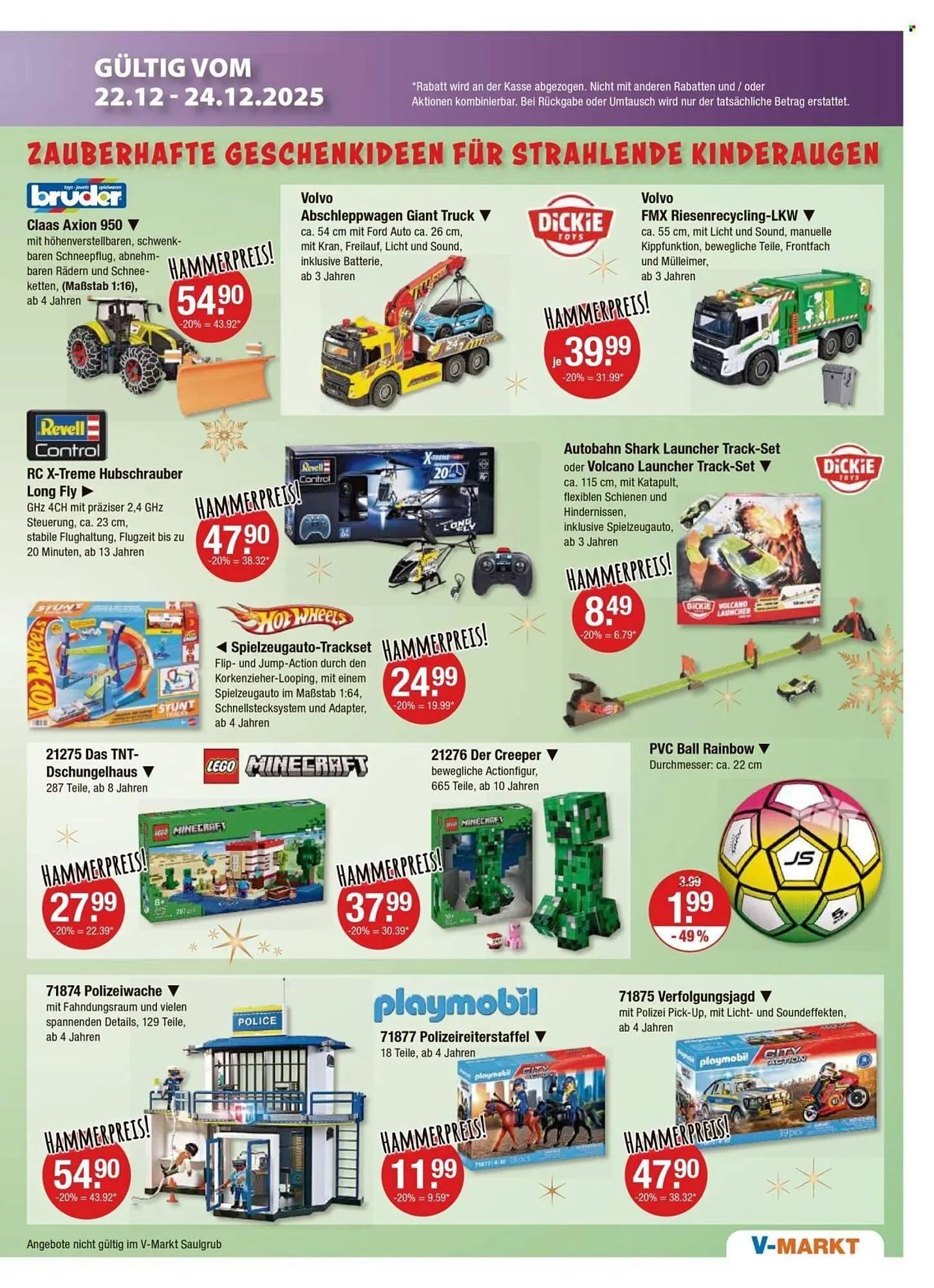 V Markt Prospekt von 18. Dezember bis 24. Dezember 2025 - Prospekt seite 13