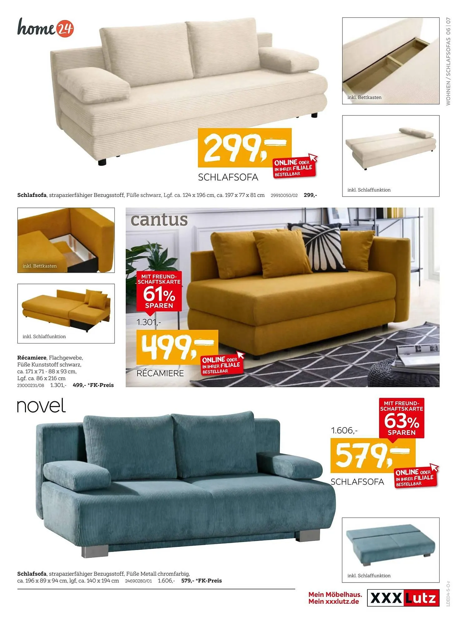 XXXLutz Prospekt von 14. April bis 28. April 2025 - Prospekt seite 7