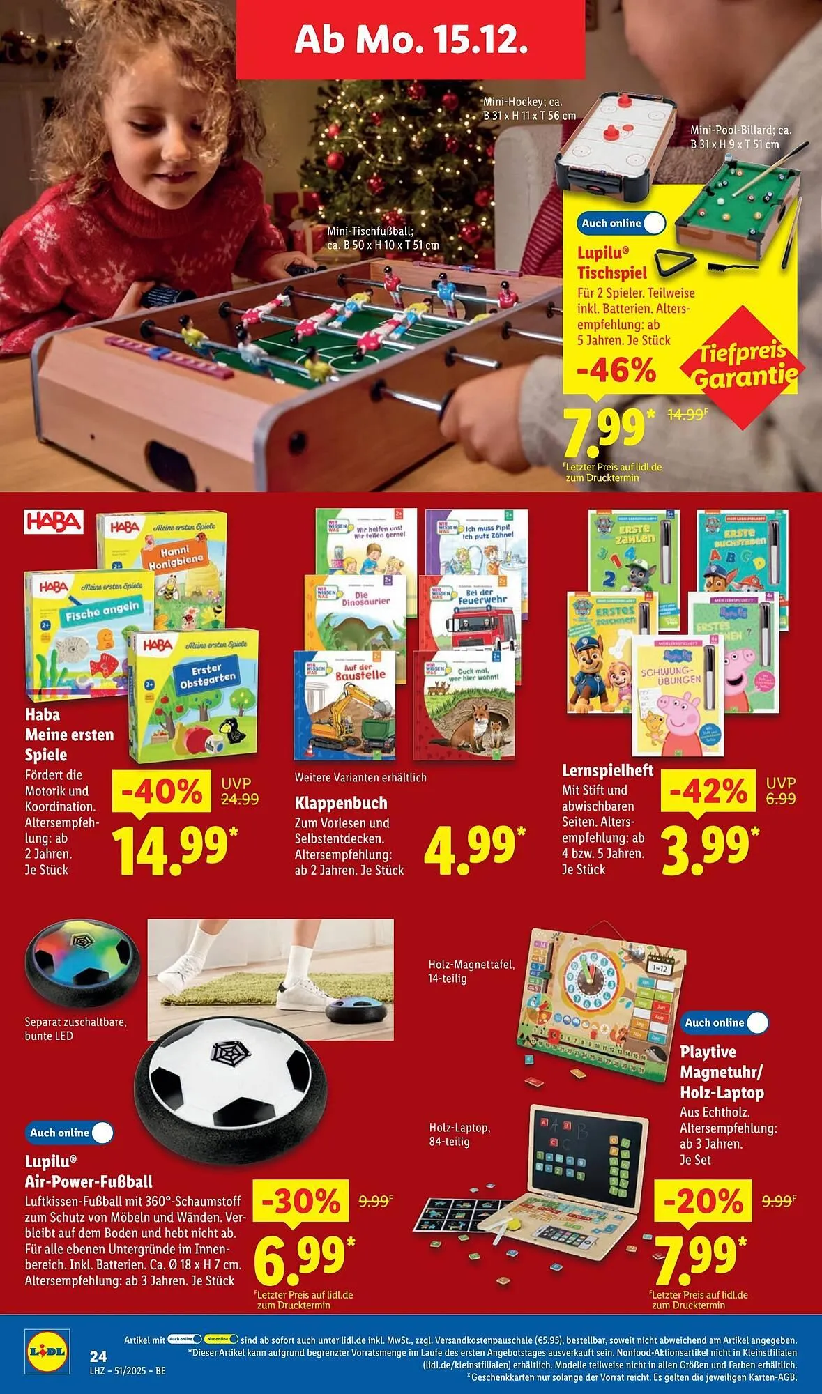 Lidl Prospekt von 15. Dezember bis 21. Dezember 2025 - Prospekt seite 40