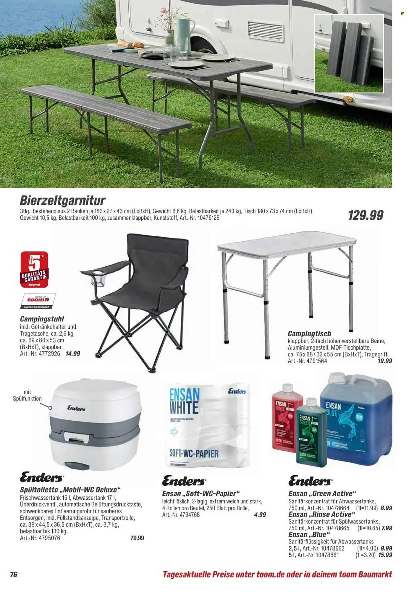 Toom Baumarkt Prospekt von 14. Februar bis 30. April 2026 - Prospekt seite 76
