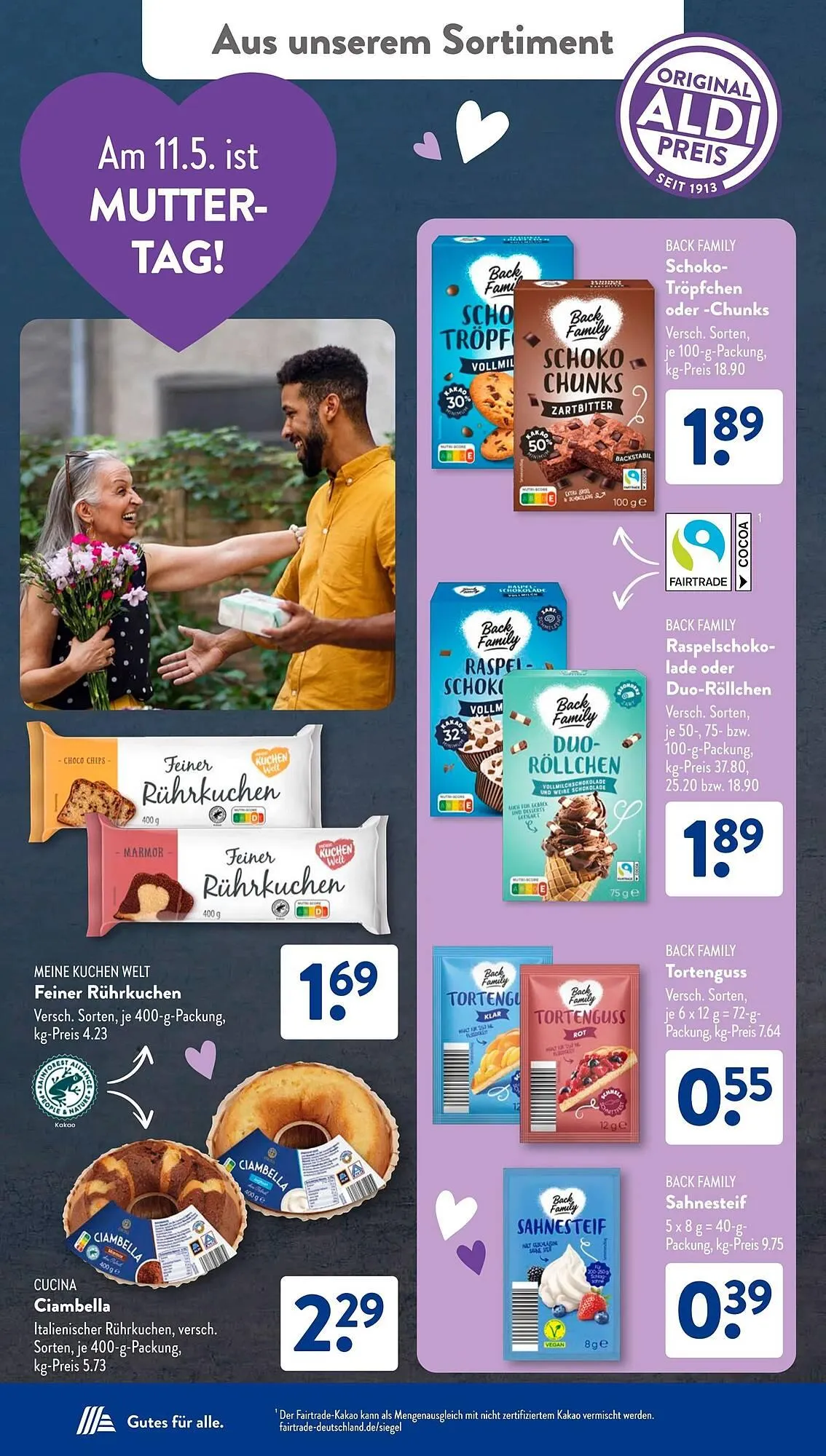 Aldi Süd Prospekt von 5. Mai bis 11. Mai 2025 - Prospekt seite 21