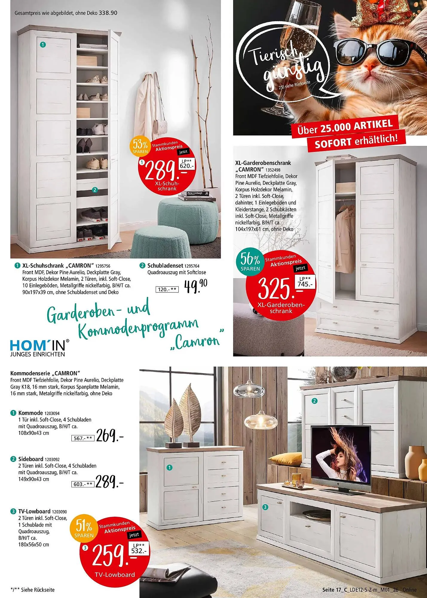 Zurbrüggen Prospekt von 12. Dezember bis 10. Januar 2026 - Prospekt seite 25