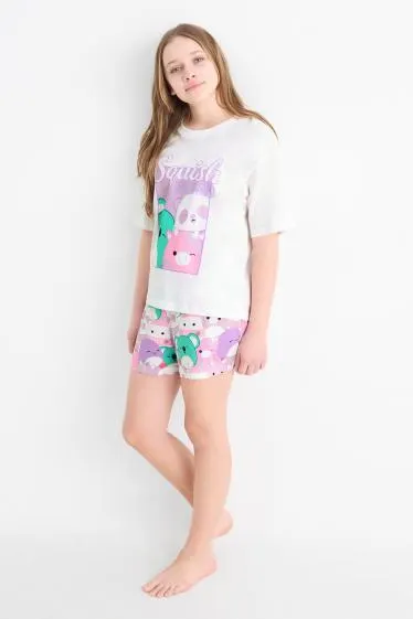 Squishmallows - short pyjamas - 2 piece