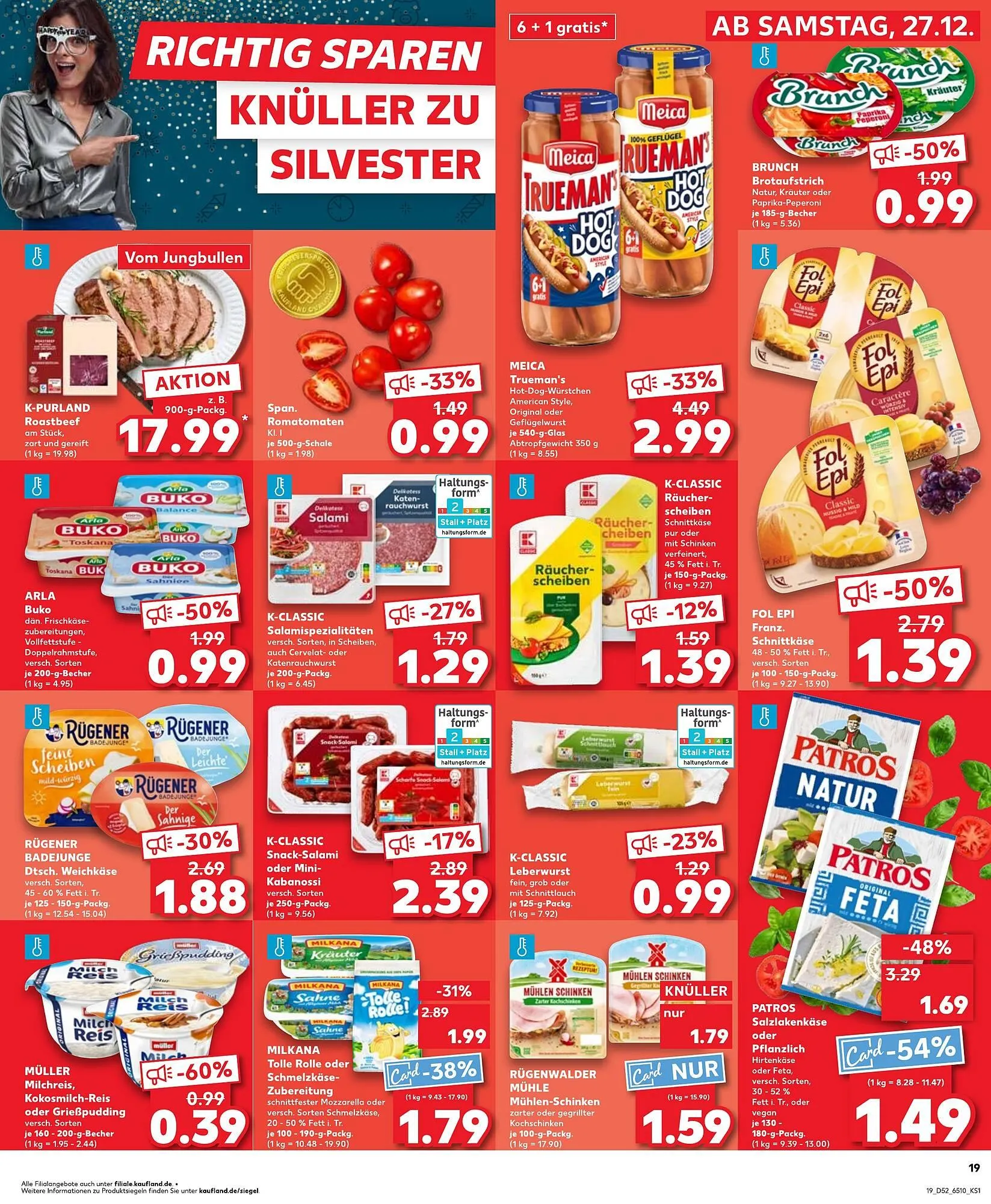 Kaufland Prospekt von 29. Dezember bis 31. Dezember 2025 - Prospekt seite 19