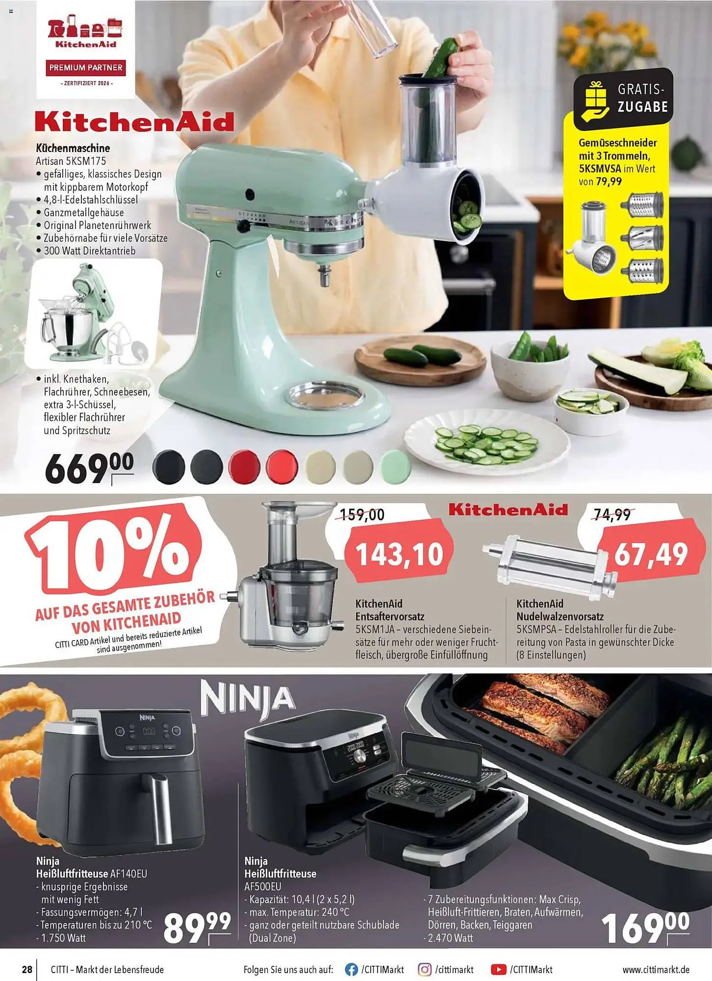 CITTI Markt Prospekt von 28. Januar bis 10. Februar 2026 - Prospekt seite 28