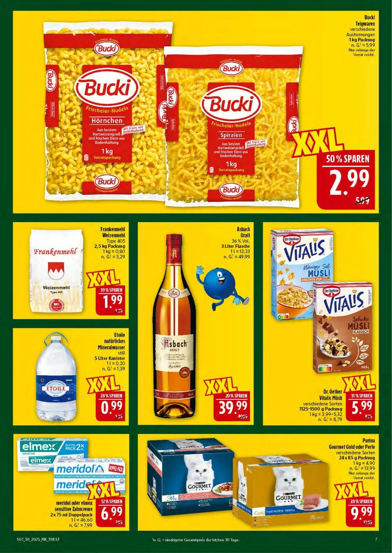 Marktkauf - Nürnberg-Thon Aktueller Prospekt von 21. Juli bis 26. Juli 2025 - Prospekt seite 7