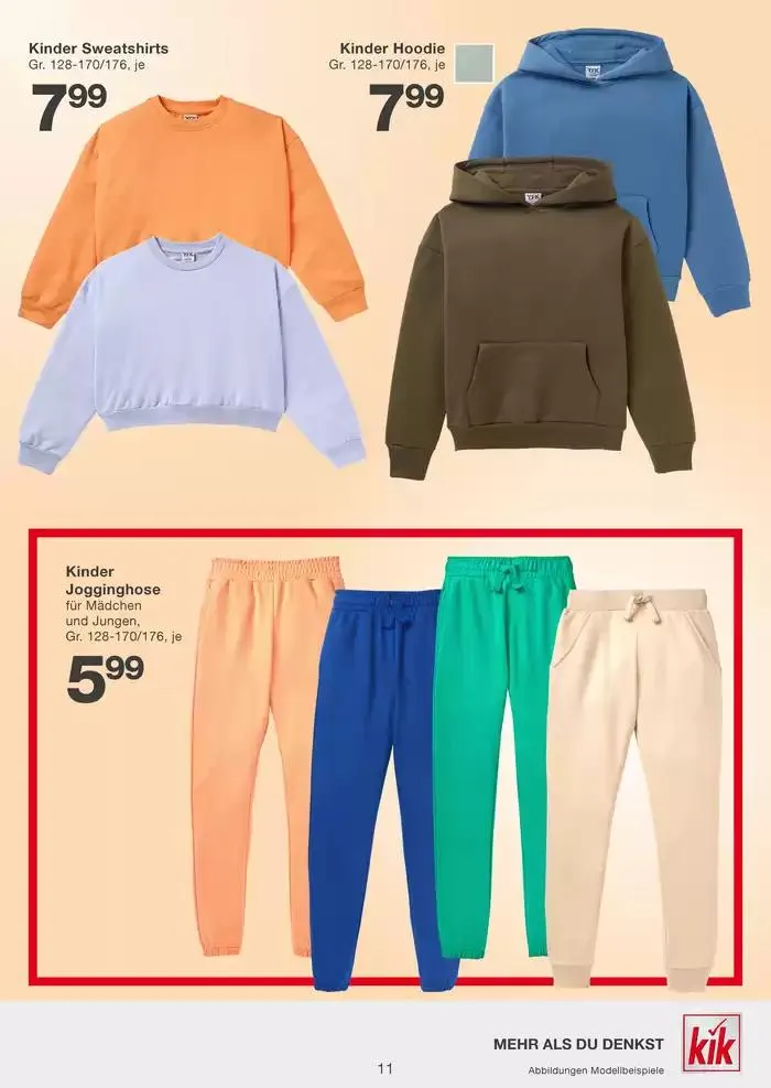 KiK Angebote von 30. Jänner bis 13. Februar 2025 - Flugblätt seite 11