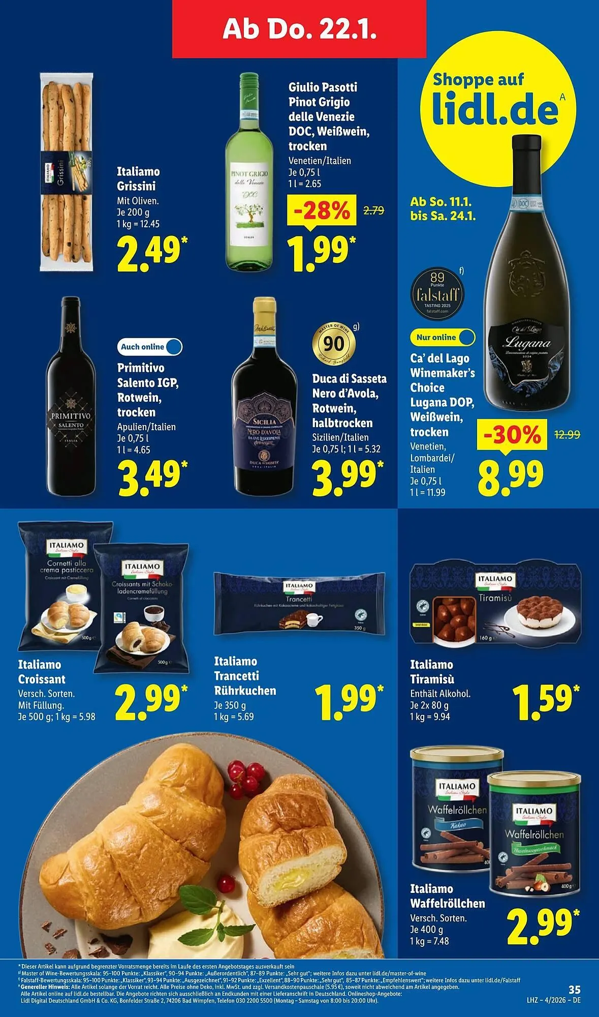 Lidl Prospekt von 19. Januar bis 25. Januar 2026 - Prospekt seite 49