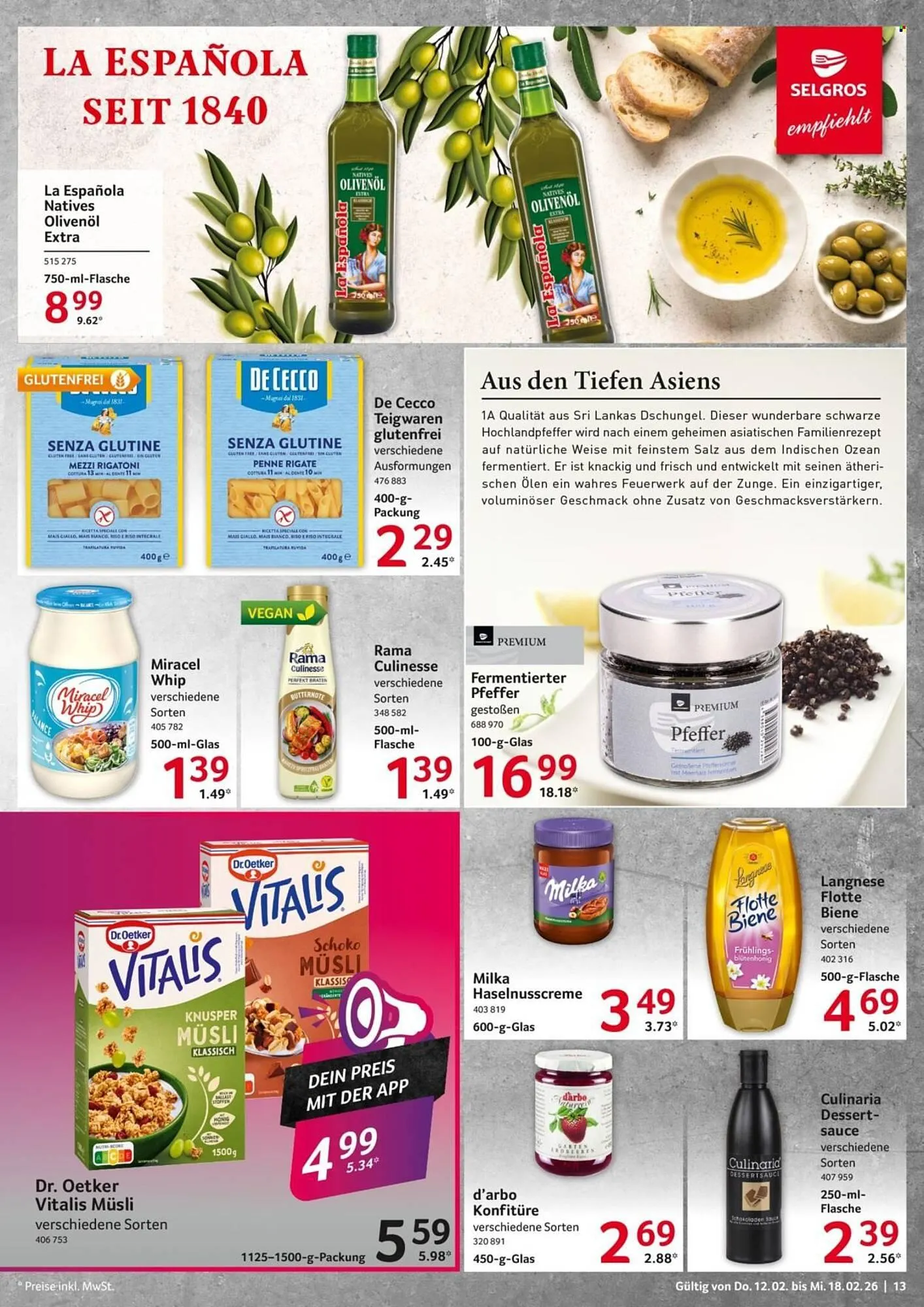 Selgros Prospekt von 12. Februar bis 18. Februar 2026 - Prospekt seite 13