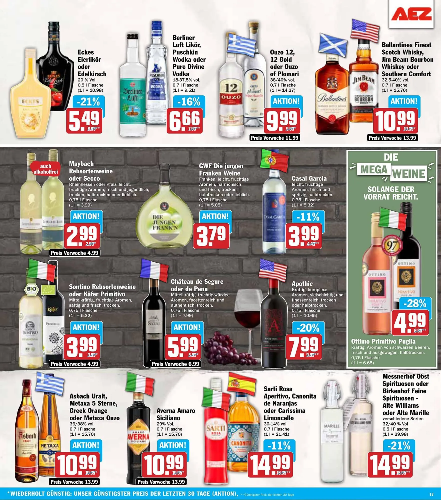 AEZ Prospekt von 4. August bis 9. August 2025 - Prospekt seite 13