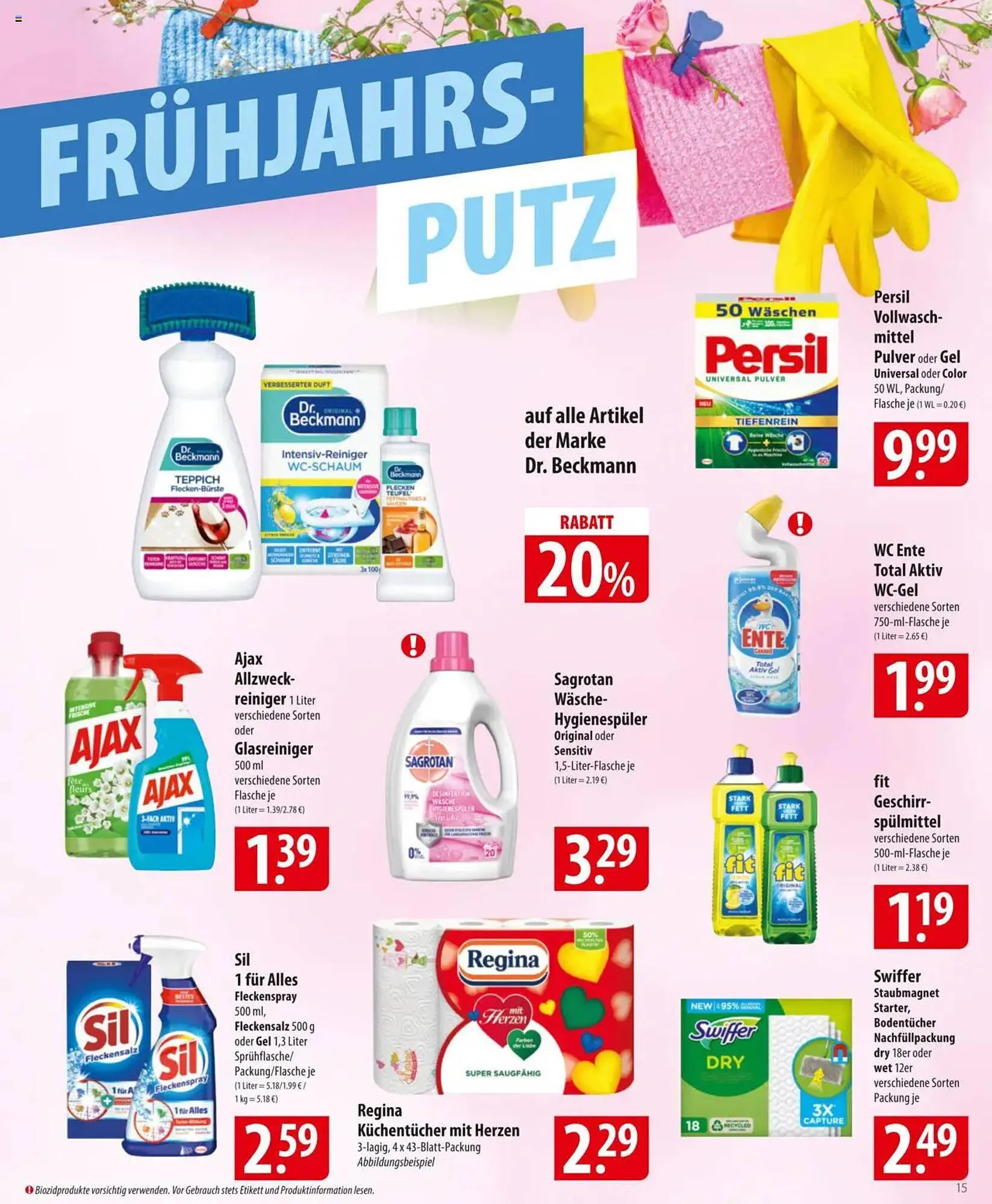 Famila Nord Ost Prospekt von 10. März bis 15. März 2025 - Prospekt seite 15