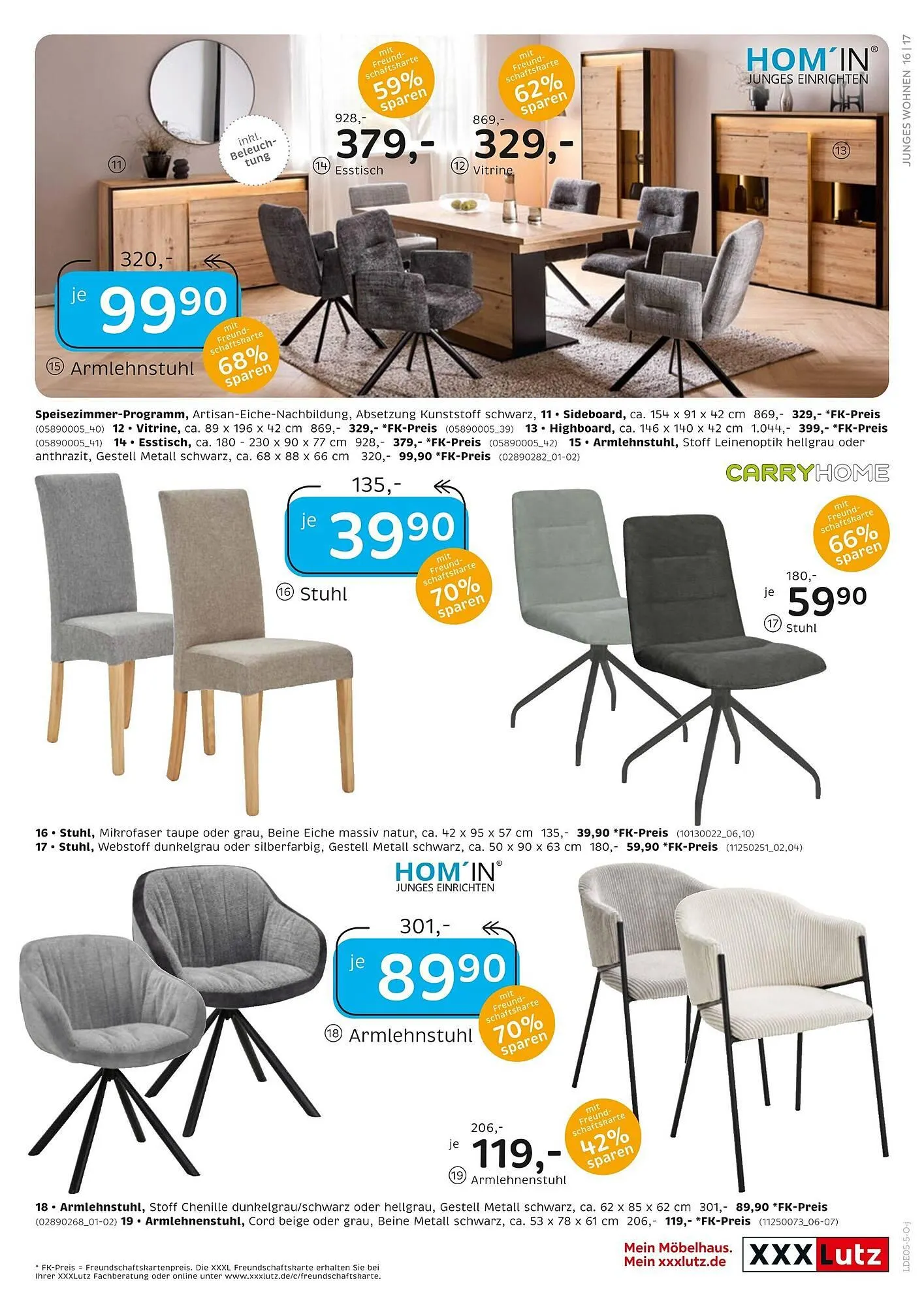 XXXLutz Prospekt von 28. April bis 18. Mai 2025 - Prospekt seite 17