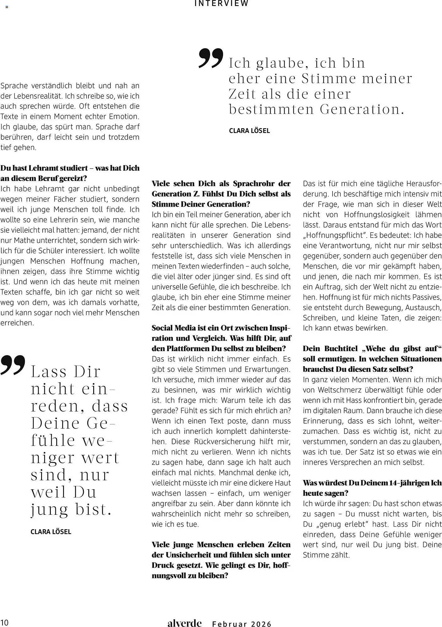 Dm drogerie Magazin von 1. Februar bis 28. Februar 2026 - Prospekt seite 10
