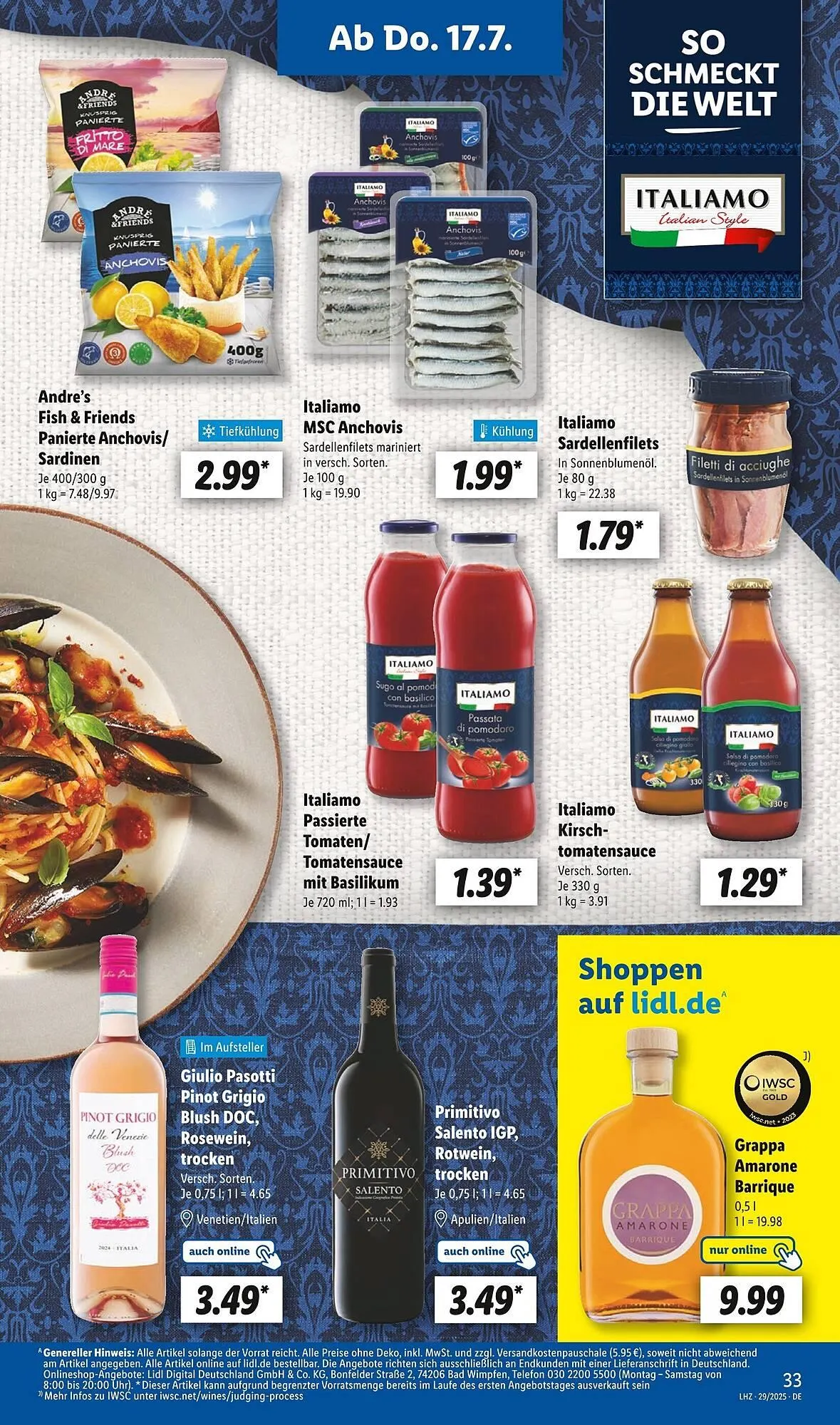 Lidl Prospekt von 14. Juli bis 19. Juli 2025 - Prospekt seite 47