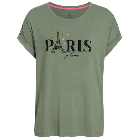 Damen T-Shirt mit Print