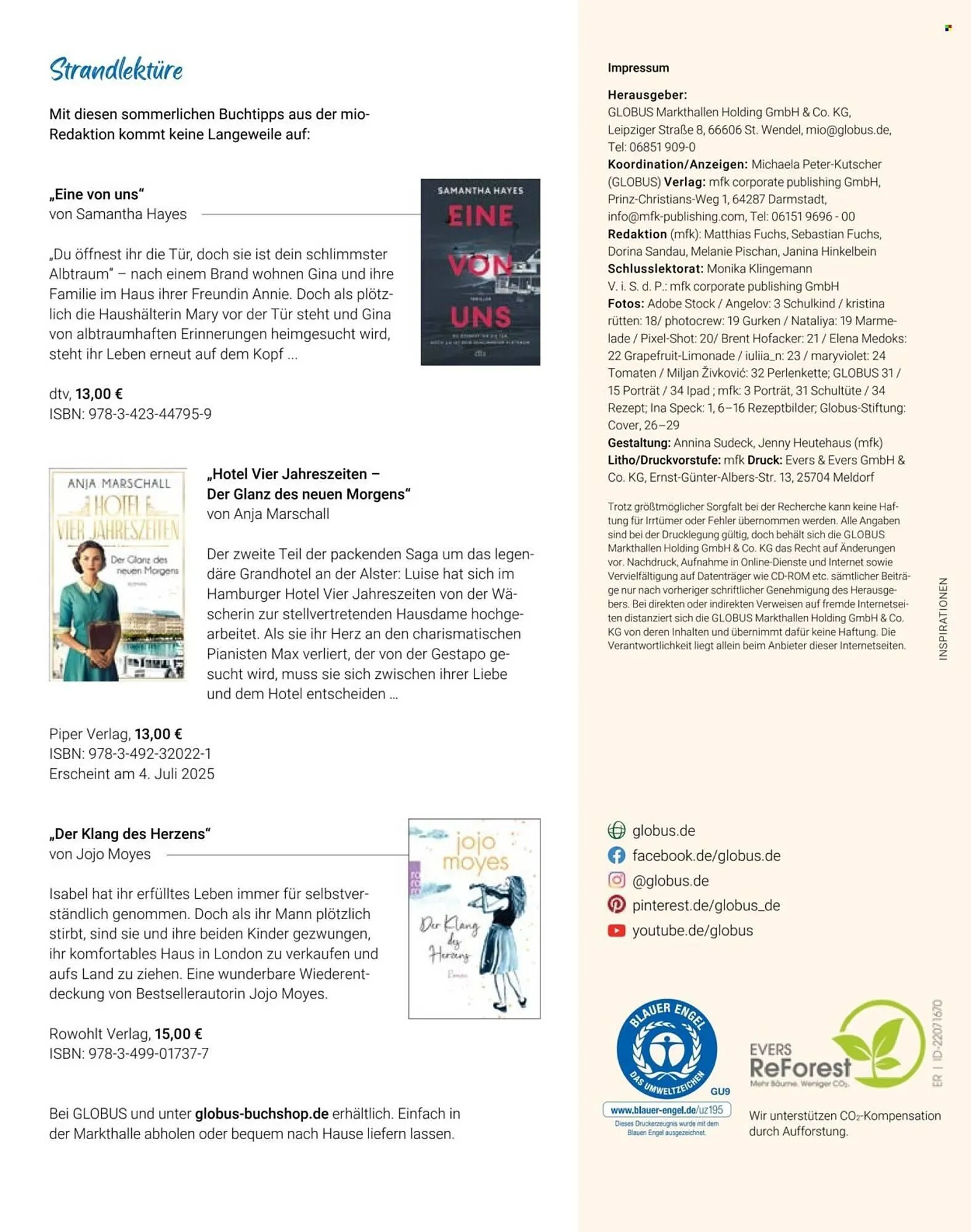 Globus Prospekt von 1. Juli bis 31. Juli 2025 - Prospekt seite 5