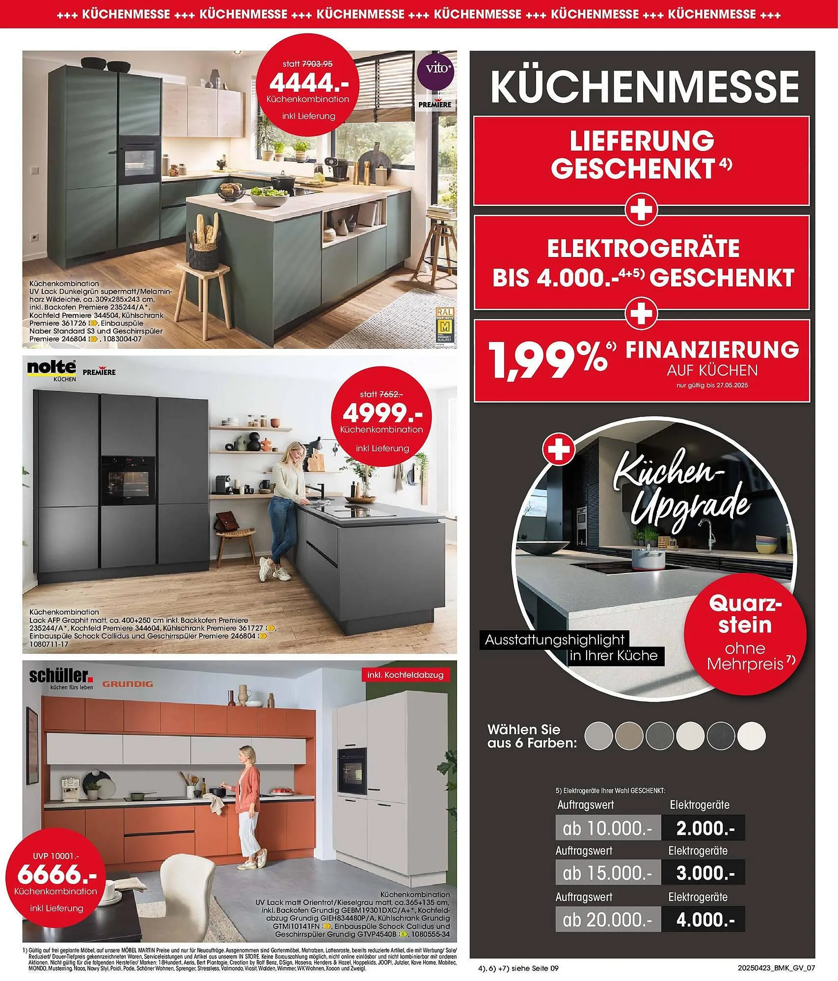 Möbel Martin Prospekt von 22. April bis 13. Mai 2025 - Prospekt seite 7