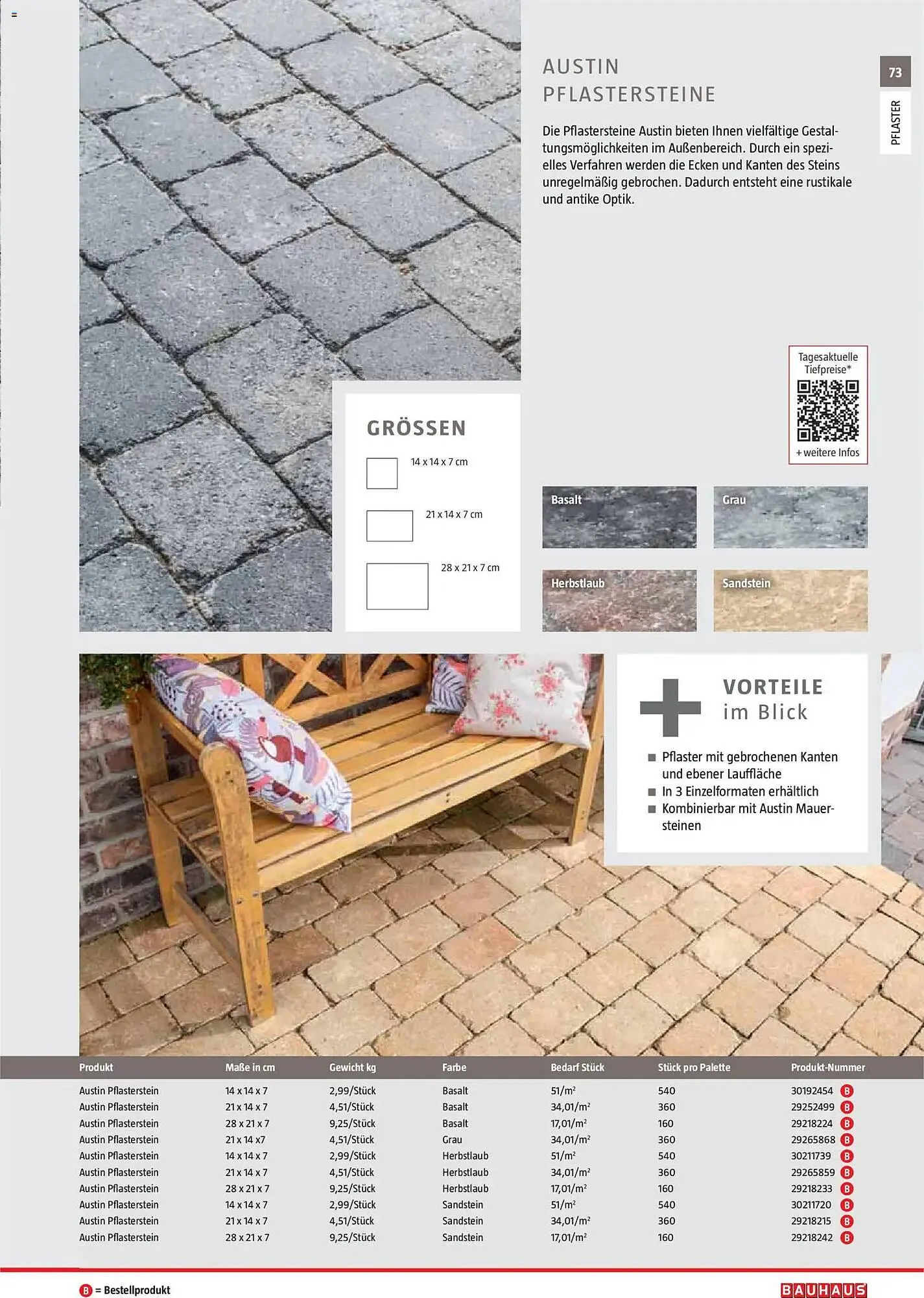 Bauhaus Prospekt von 2. März bis 30. Juni 2026 - Prospekt seite 73