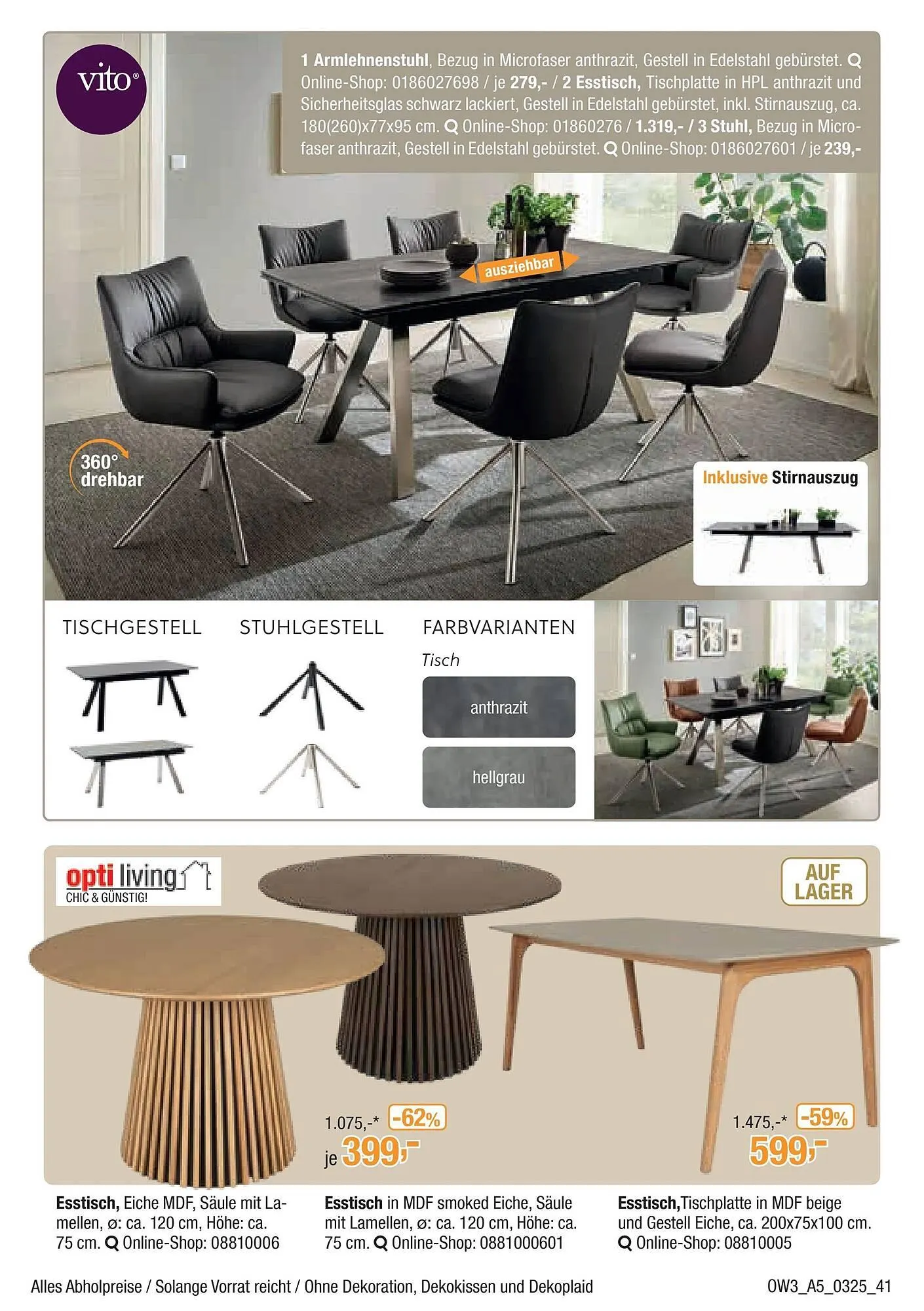 Opti Wohnwelt Prospekt von 27. Februar bis 23. März 2025 - Prospekt seite 41