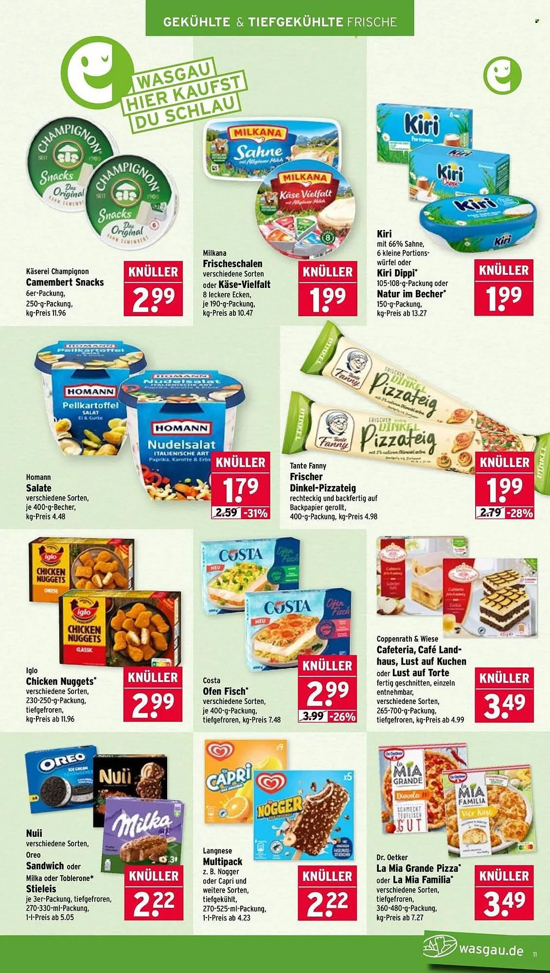 Wasgau Prospekt von 16. März bis 21. März 2026 - Prospekt seite 11