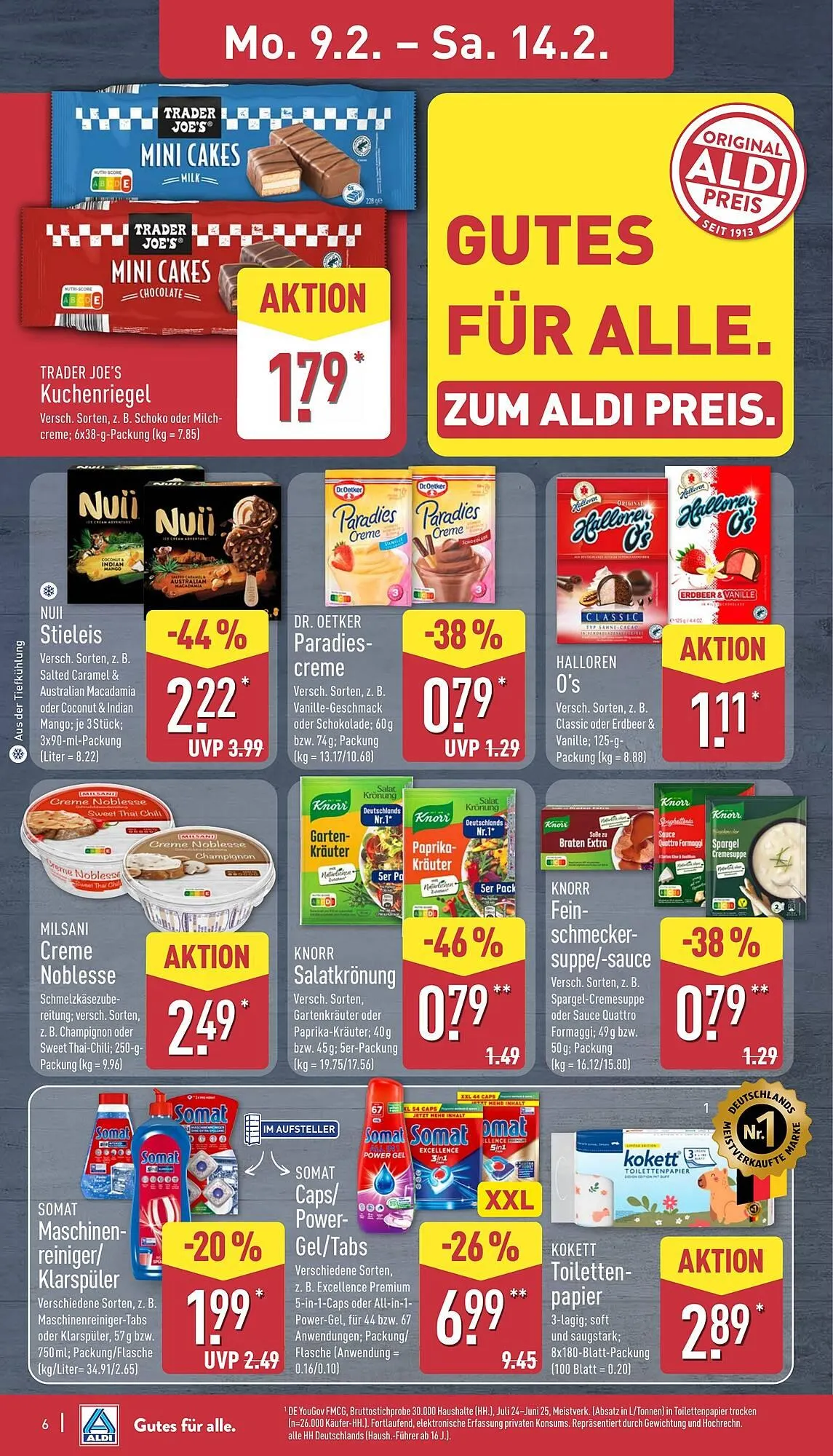 Aldi Nord Prospekt von 9. Februar bis 14. Februar 2026 - Prospekt seite 9