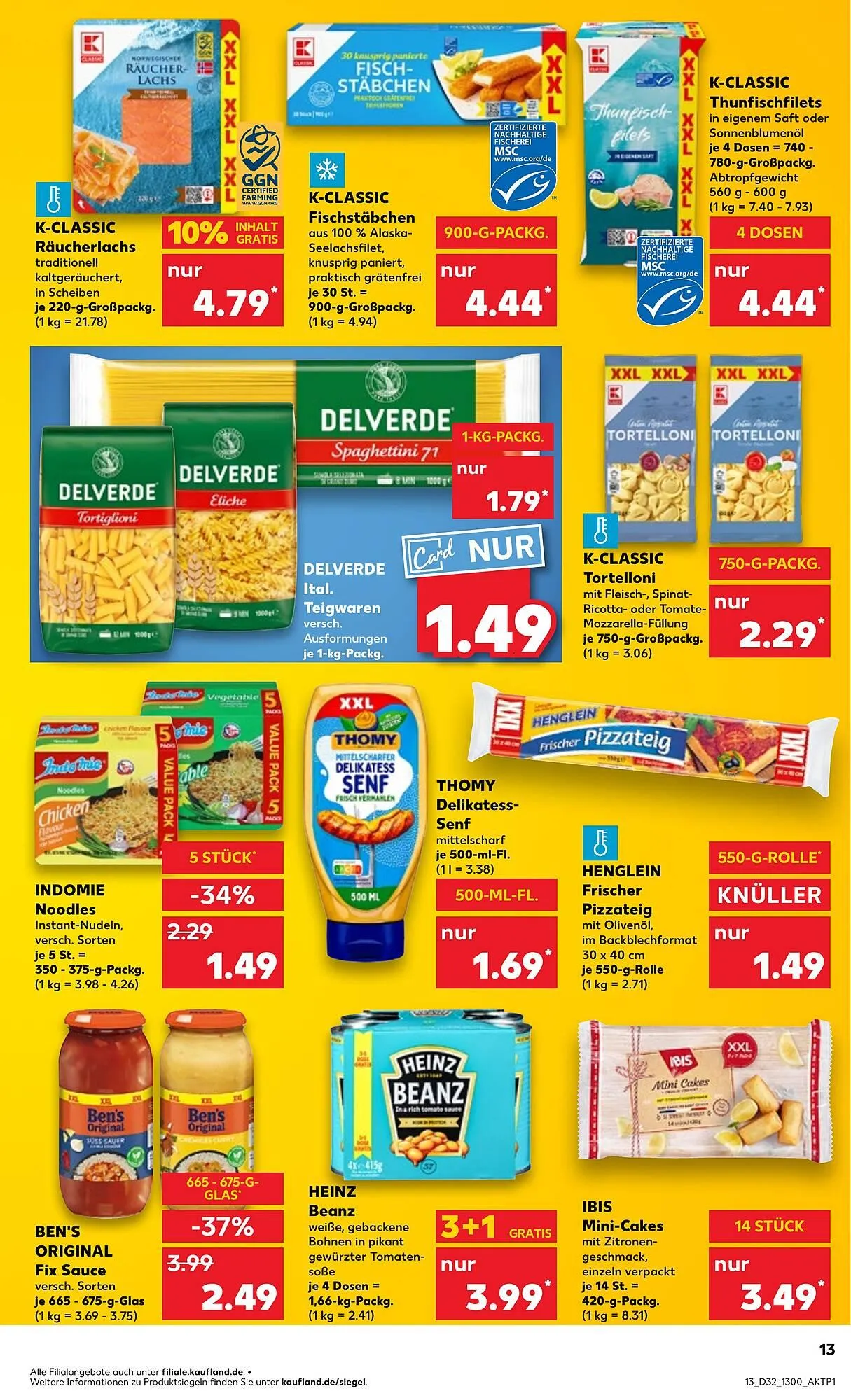 Kaufland Prospekt von 7. August bis 13. August 2025 - Prospekt seite 13