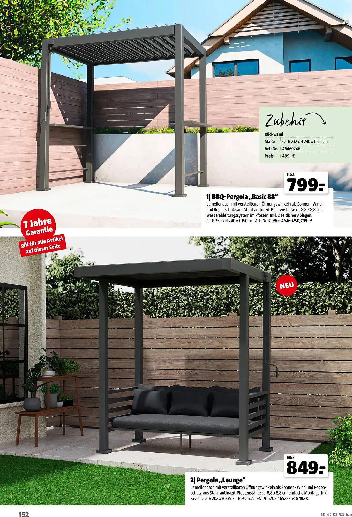 Hagebau Prospekt von 2. März bis 31. Dezember 2026 - Prospekt seite 152