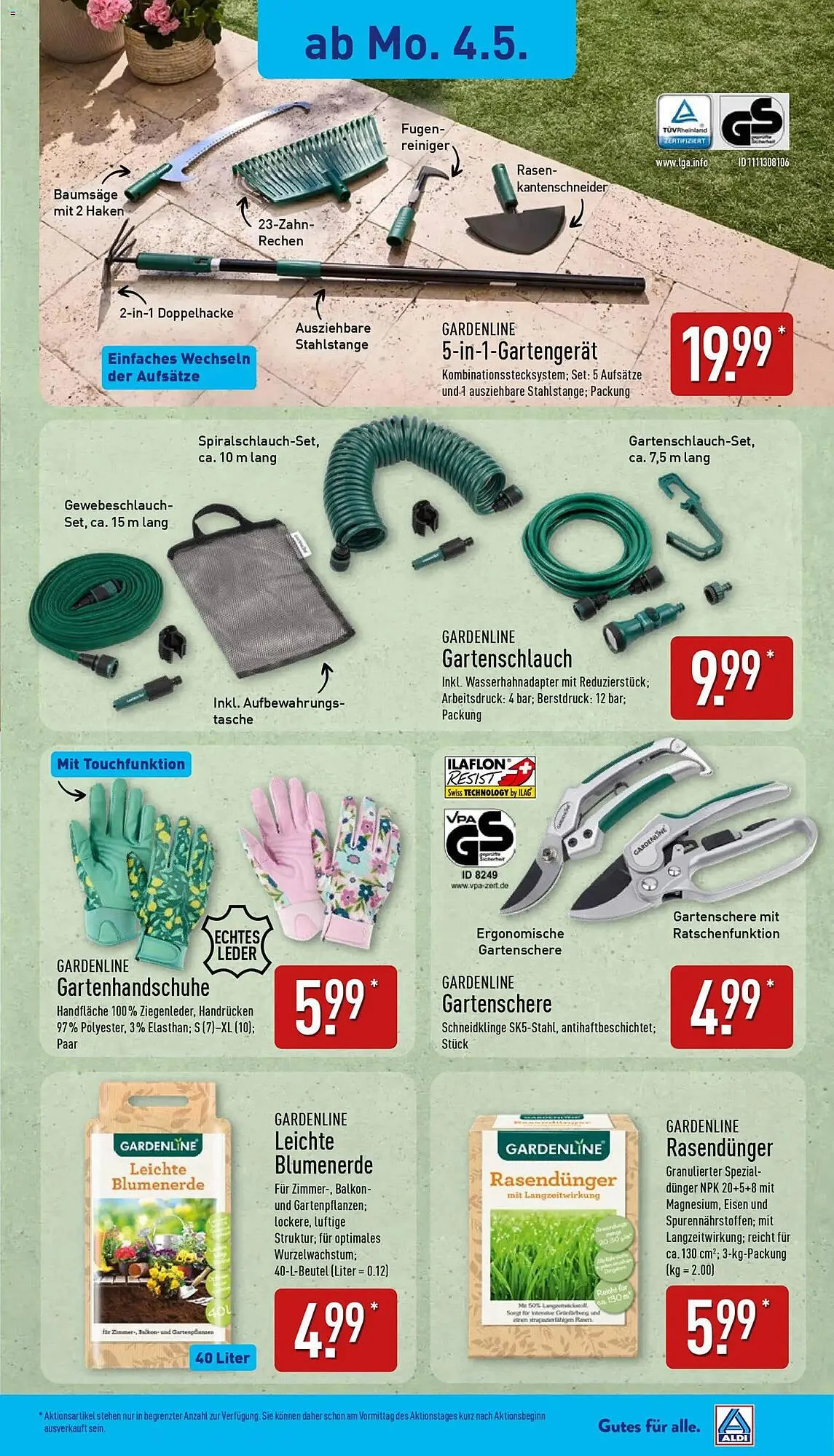 Aldi Nord Prospekt von 4. Mai bis 9. Mai 2026 - Prospekt seite 4