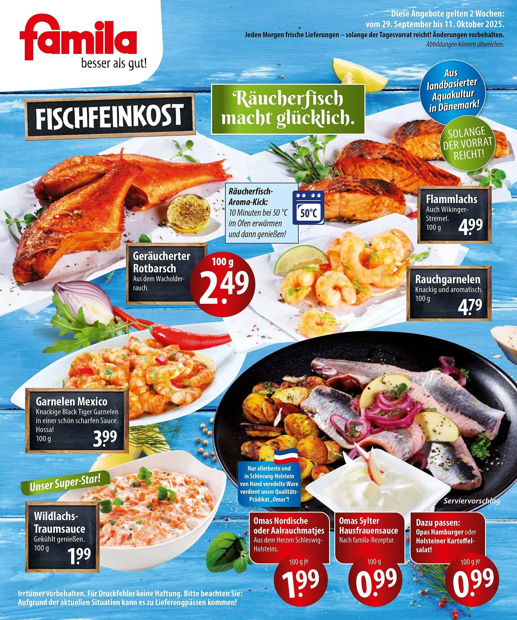 Famila Nord Ost Prospekt von 29. September bis 11. Oktober 2025 - Prospekt seite 2