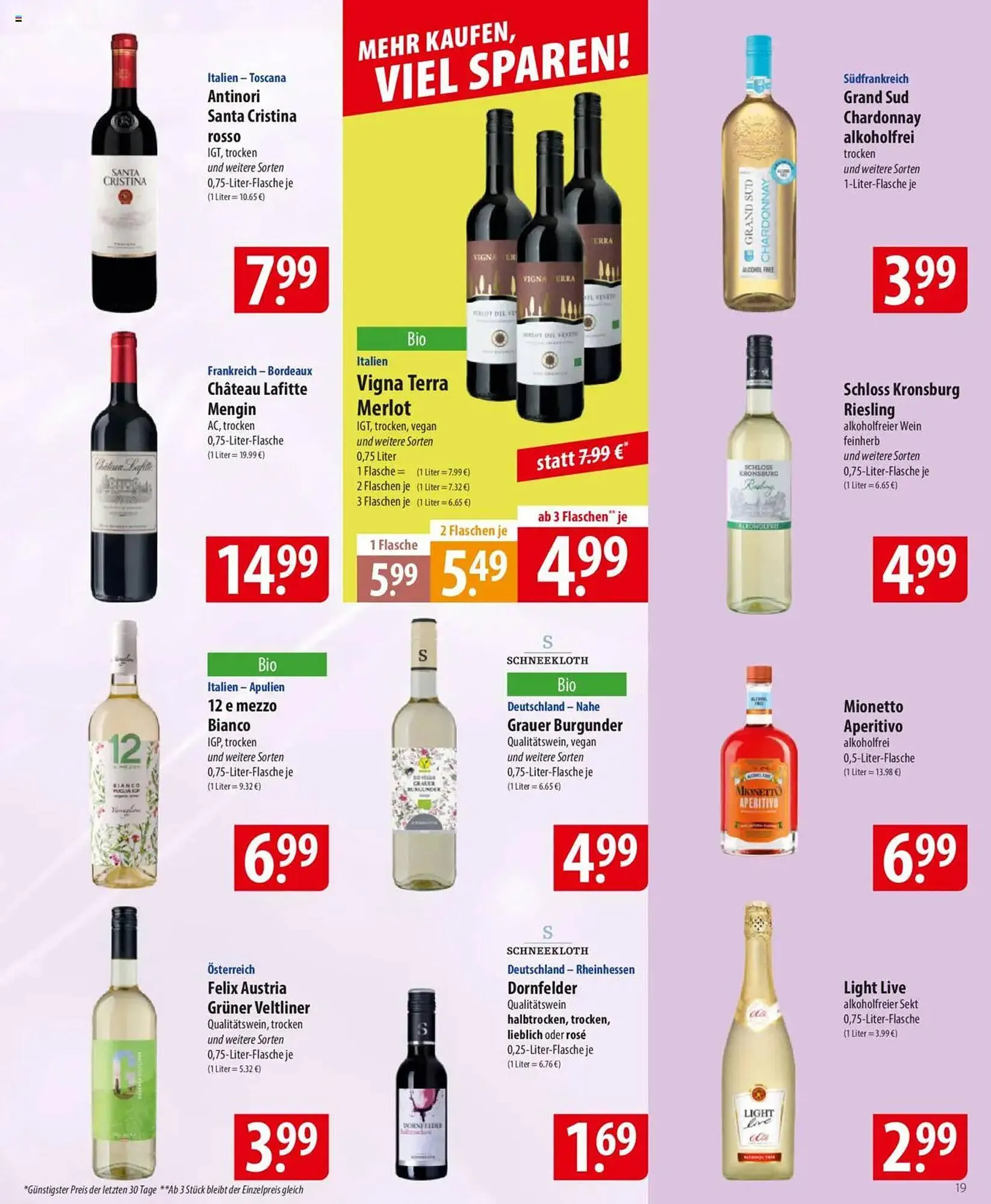 Famila Nord Ost Prospekt von 24. März bis 29. März 2025 - Prospekt seite 19