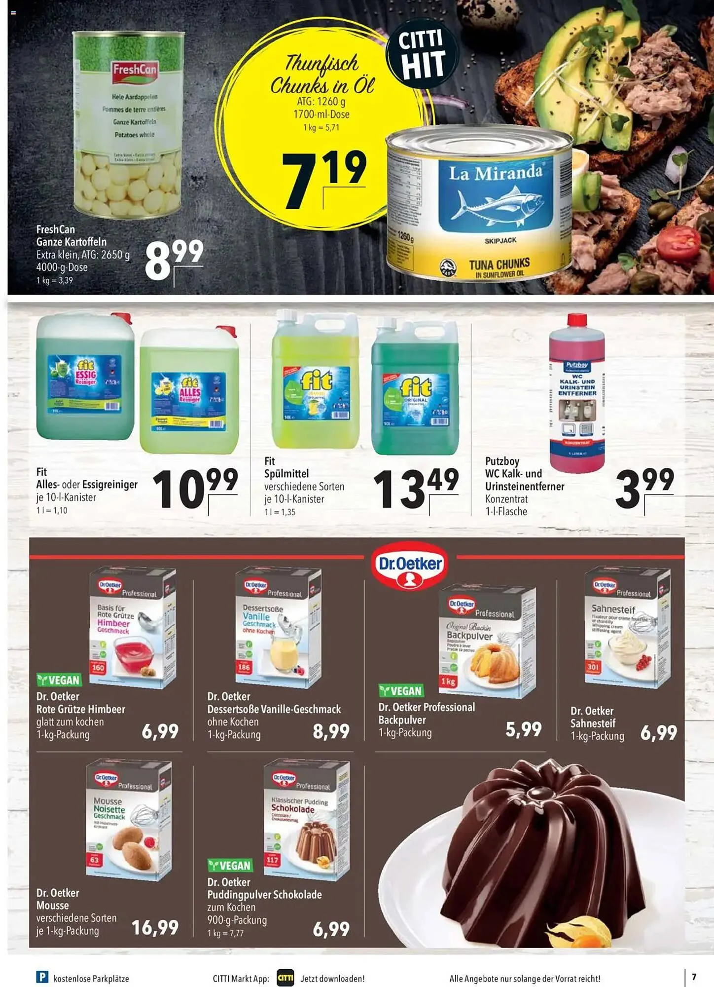 CITTI Markt Prospekt von 13. August bis 26. August 2025 - Prospekt seite 7