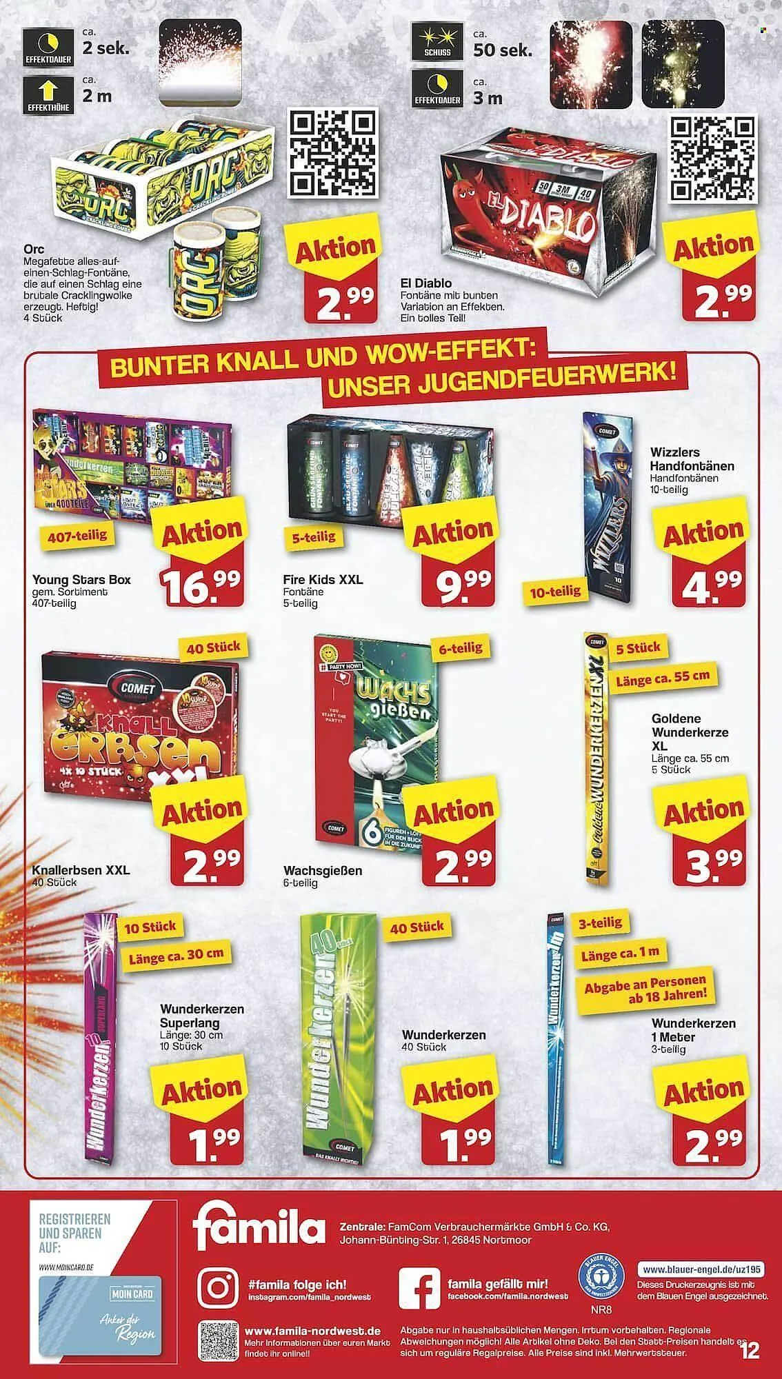 Famila Nord Ost Prospekt von 29. Dezember bis 31. Dezember 2025 - Prospekt seite 12