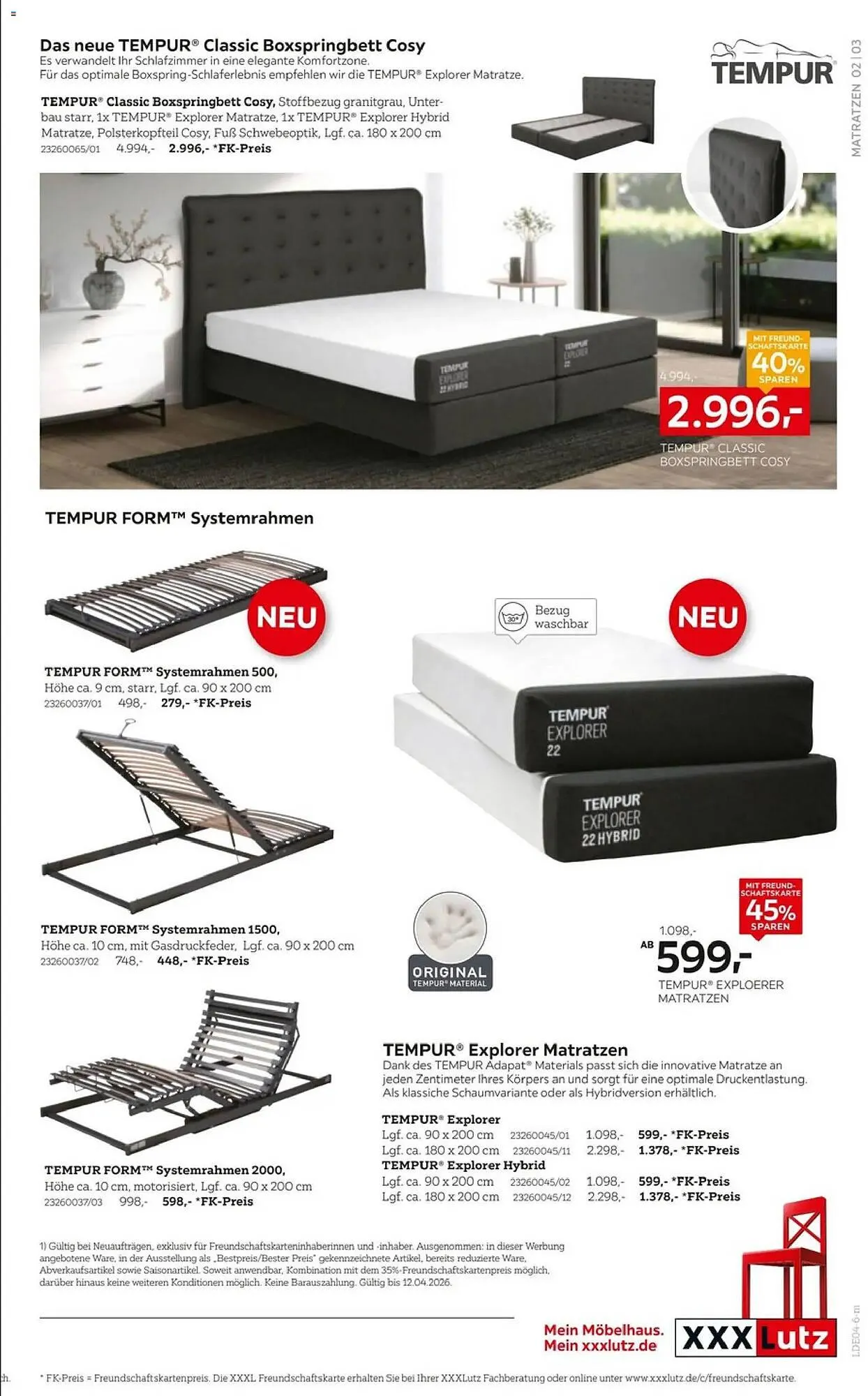 XXXLutz Prospekt von 29. März bis 12. April 2026 - Prospekt seite 3